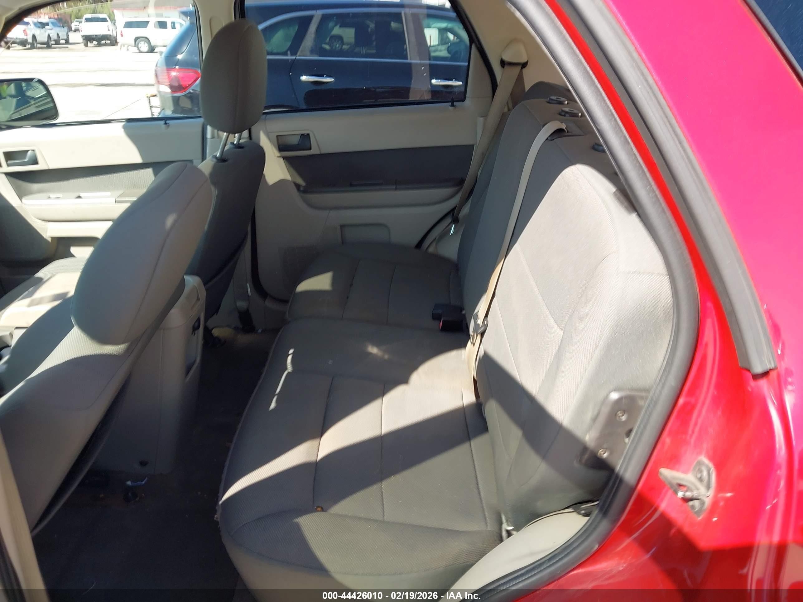 2010 Ford Escape Xlt Red vin: 1FMCU0D75AKB08771