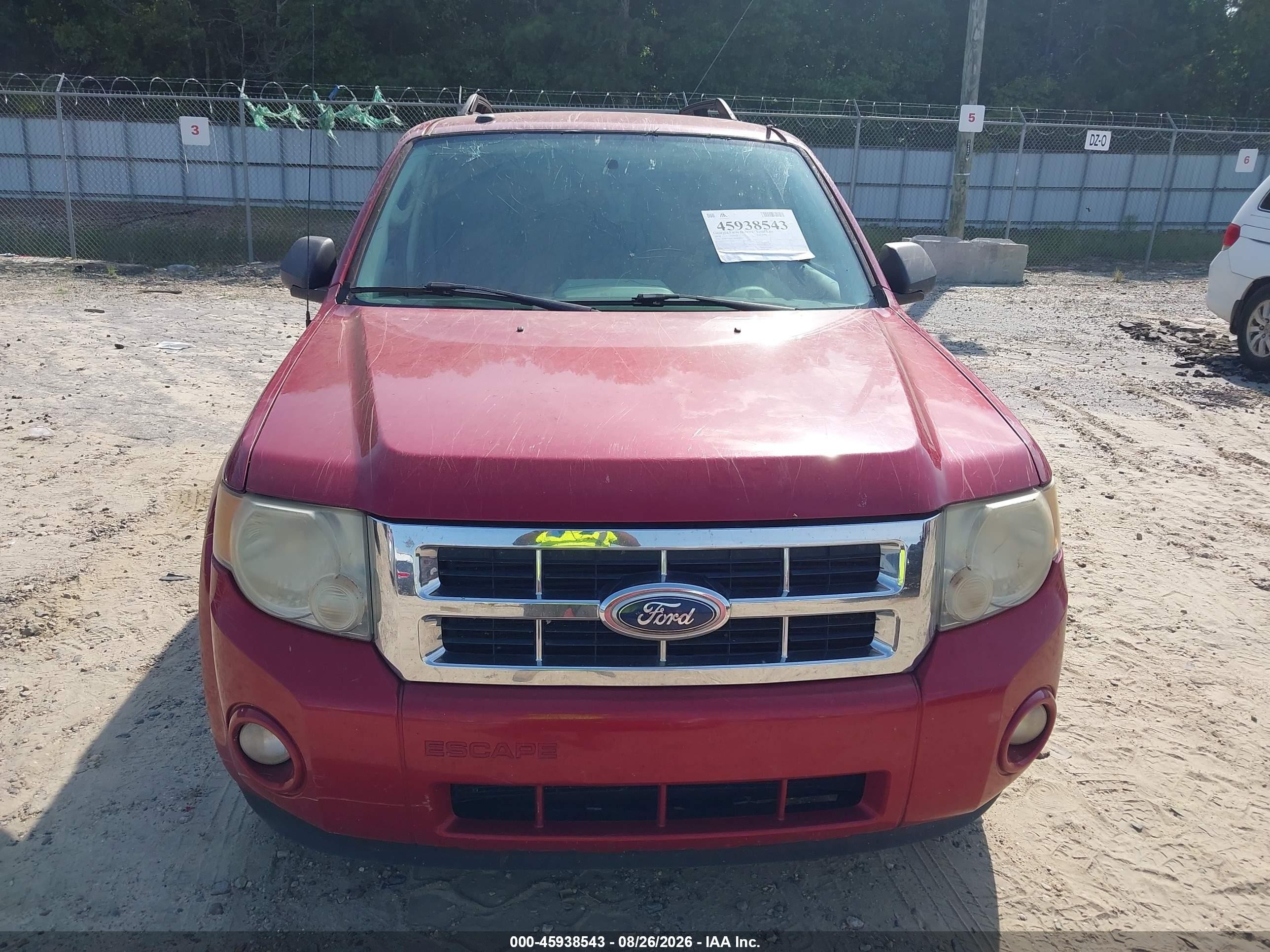 2010 Ford Escape Xlt Red vin: 1FMCU0D75AKB28762