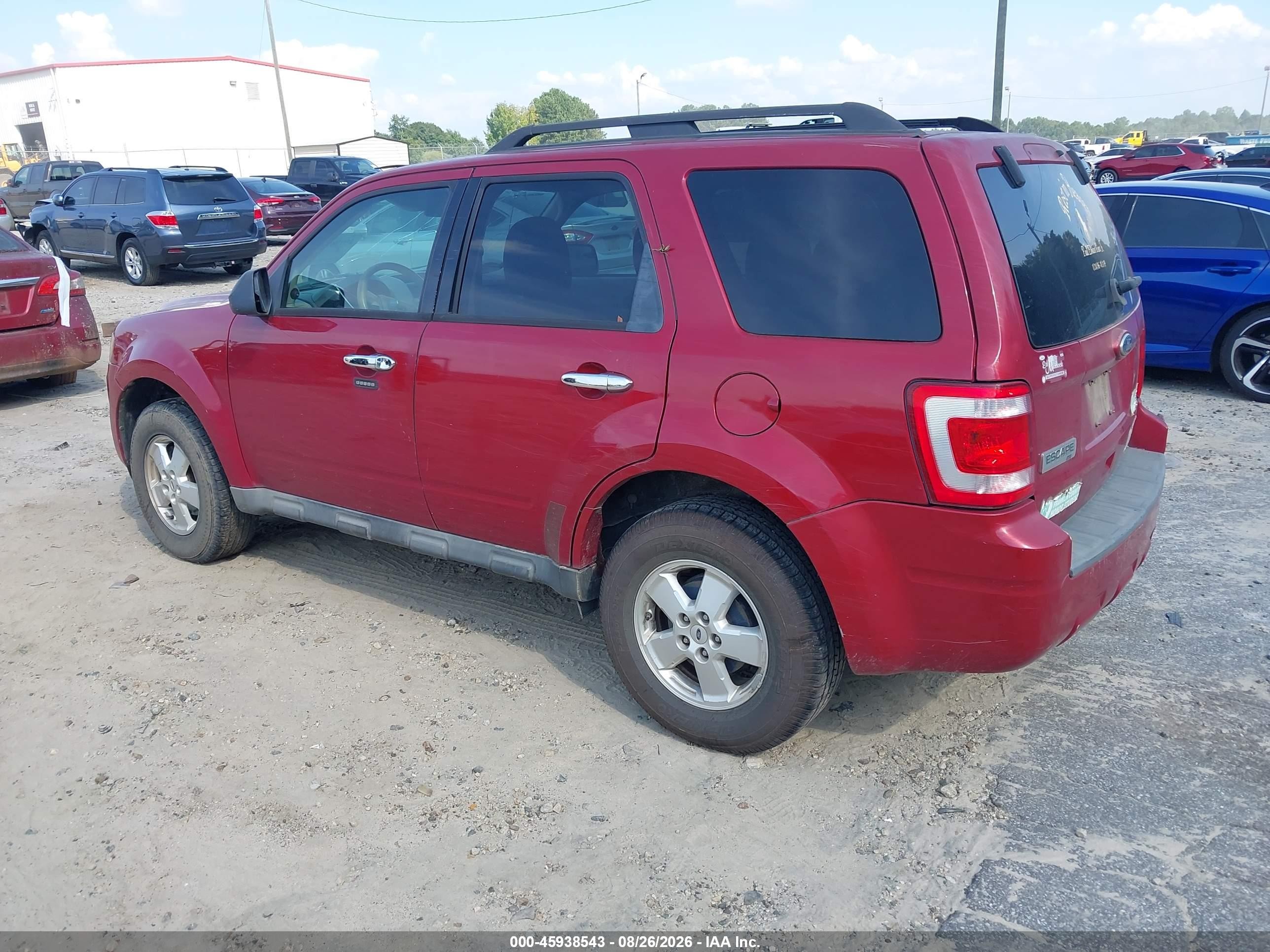 2010 Ford Escape Xlt Red vin: 1FMCU0D75AKB28762