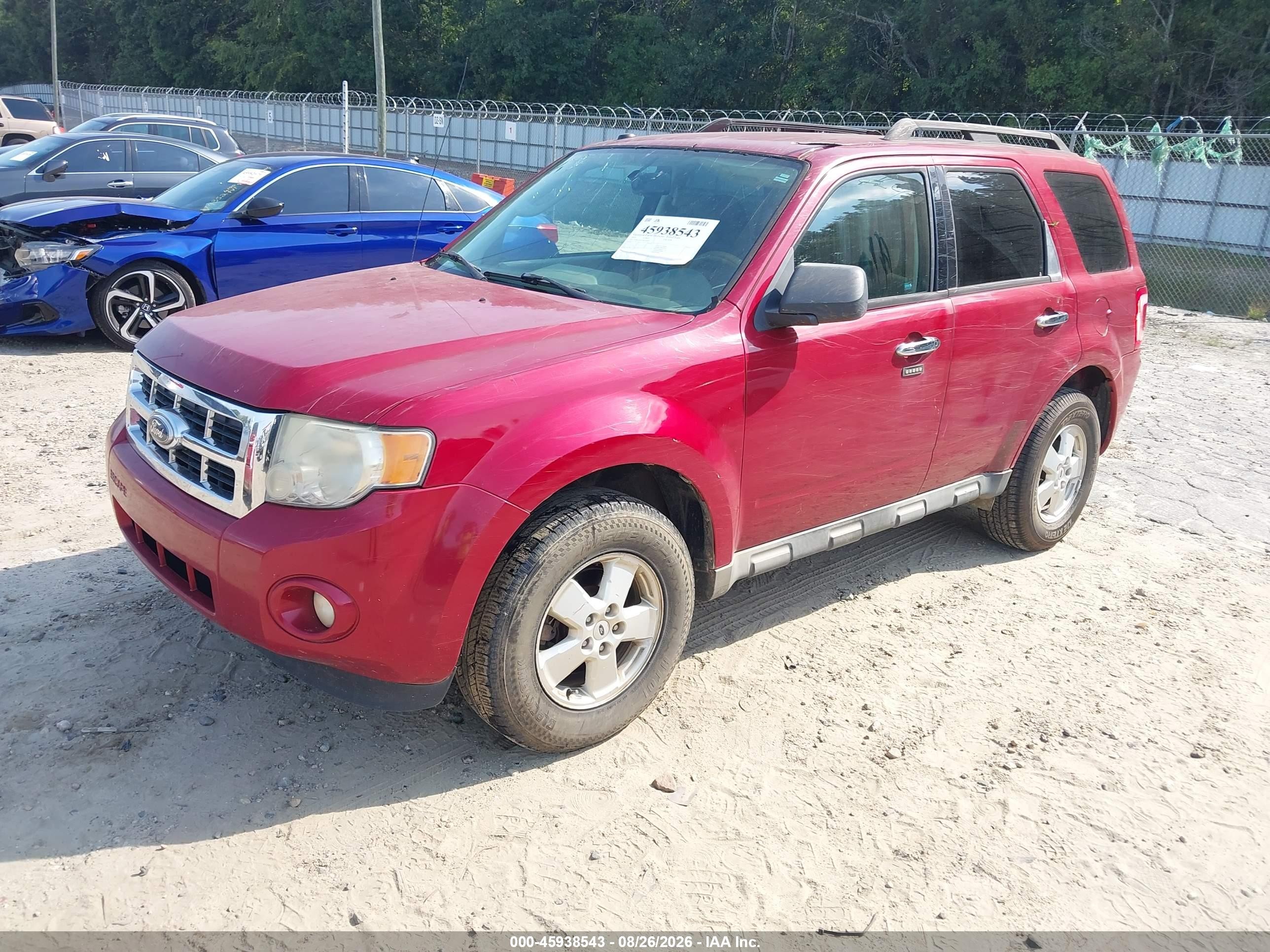 2010 Ford Escape Xlt Red vin: 1FMCU0D75AKB28762