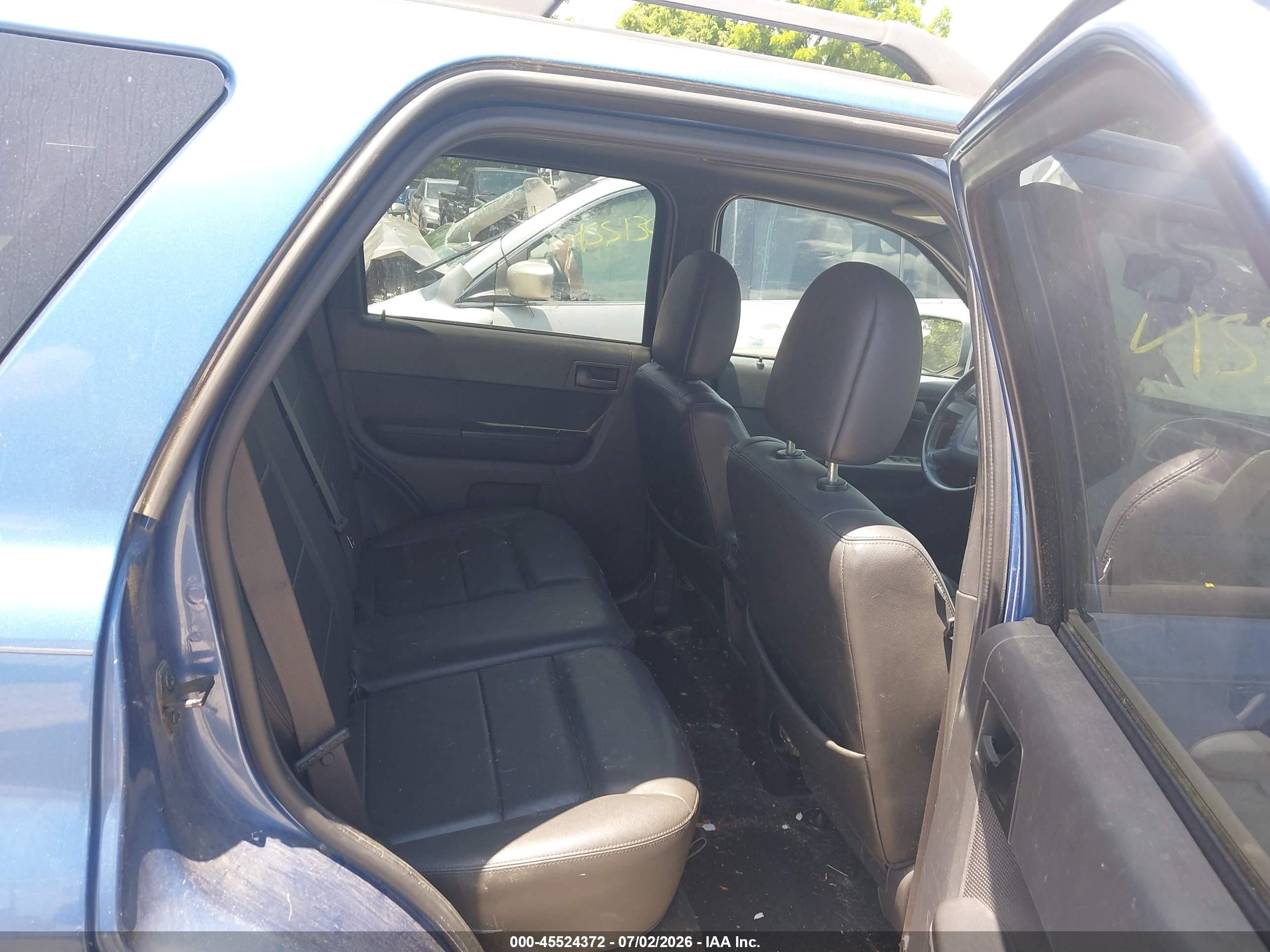 2010 Ford Escape Xlt Blue vin: 1FMCU0D75AKB42497