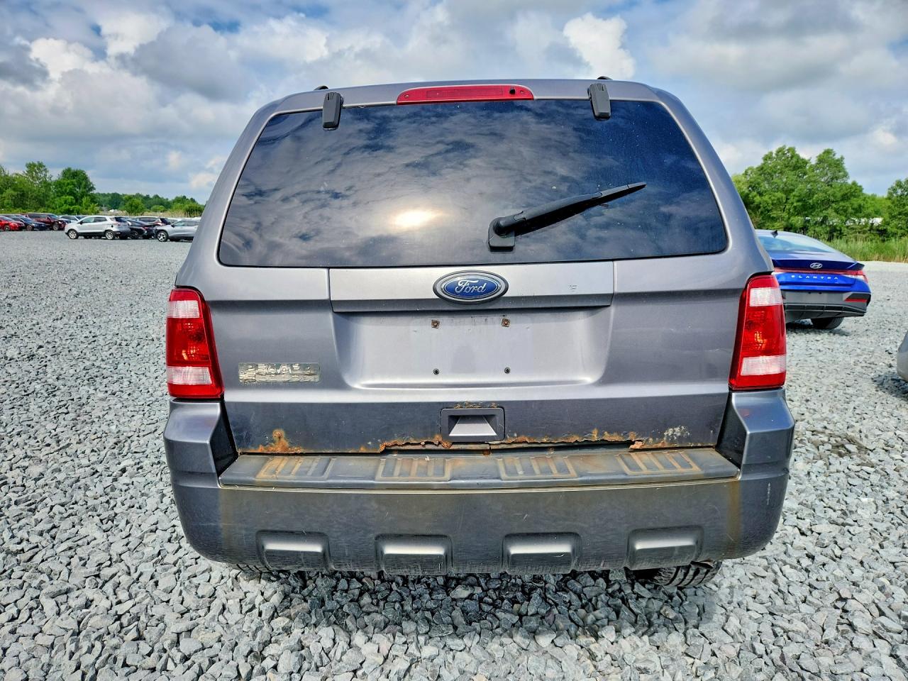 2010 Ford Escape Xlt Серый vin: 1FMCU0D75AKC65913