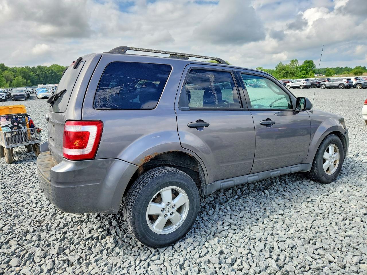 2010 Ford Escape Xlt Серый vin: 1FMCU0D75AKC65913