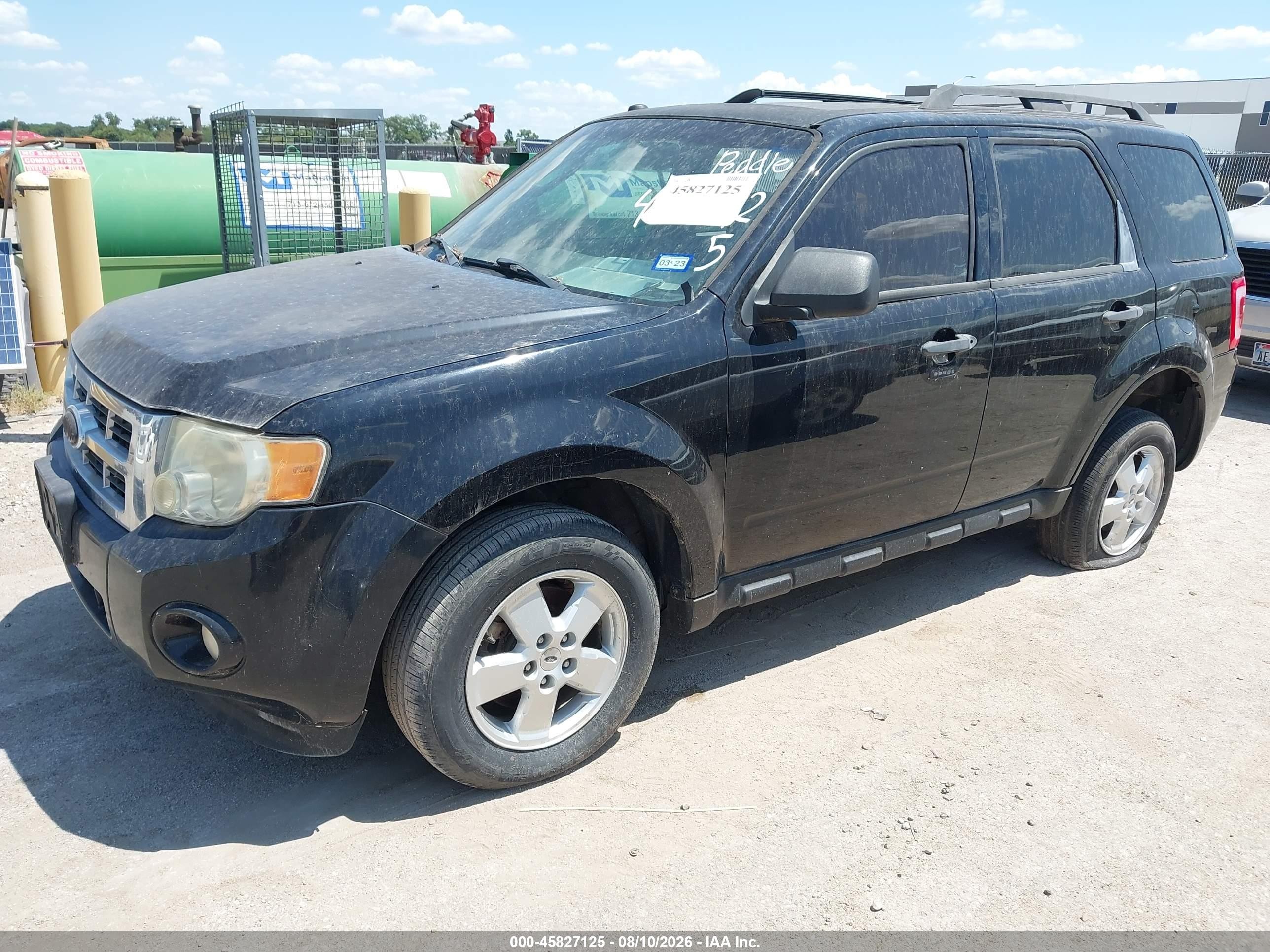 2010 Ford Escape Xlt Black vin: 1FMCU0D75AKC71940
