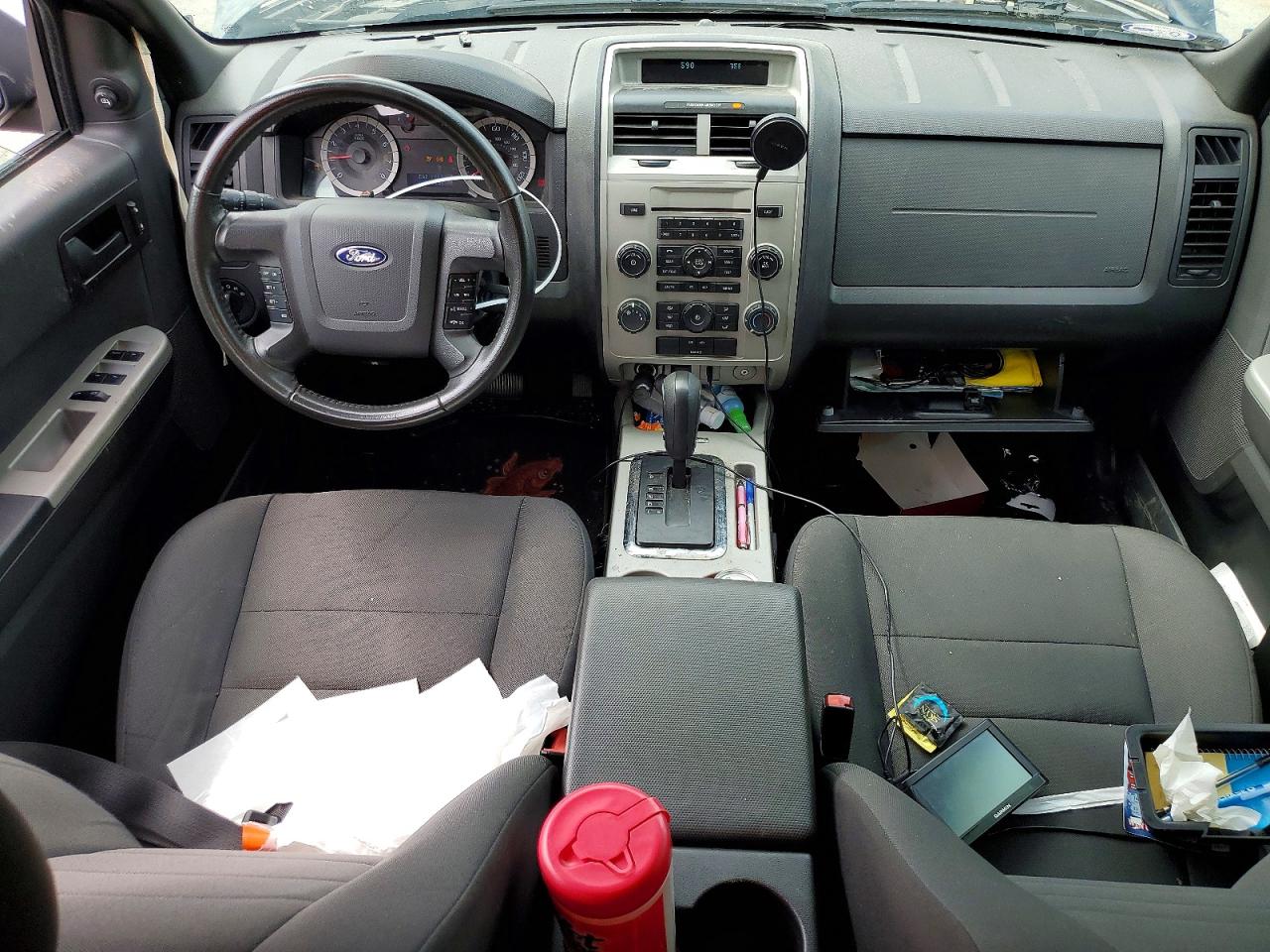 2010 Ford Escape Xlt Black vin: 1FMCU0D75AKD06508