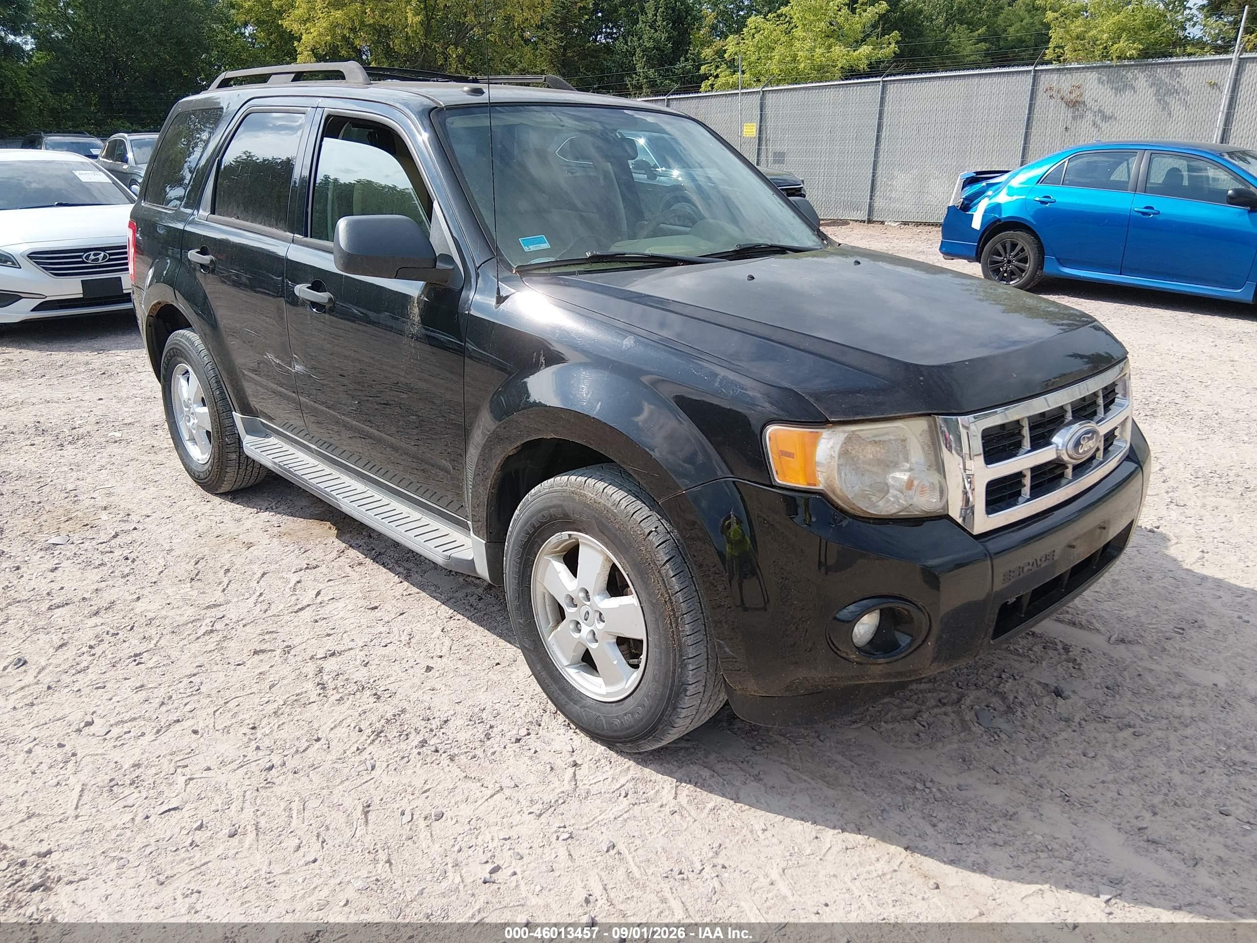 2010 Ford Escape Xlt Black vin: 1FMCU0D75AKD14348