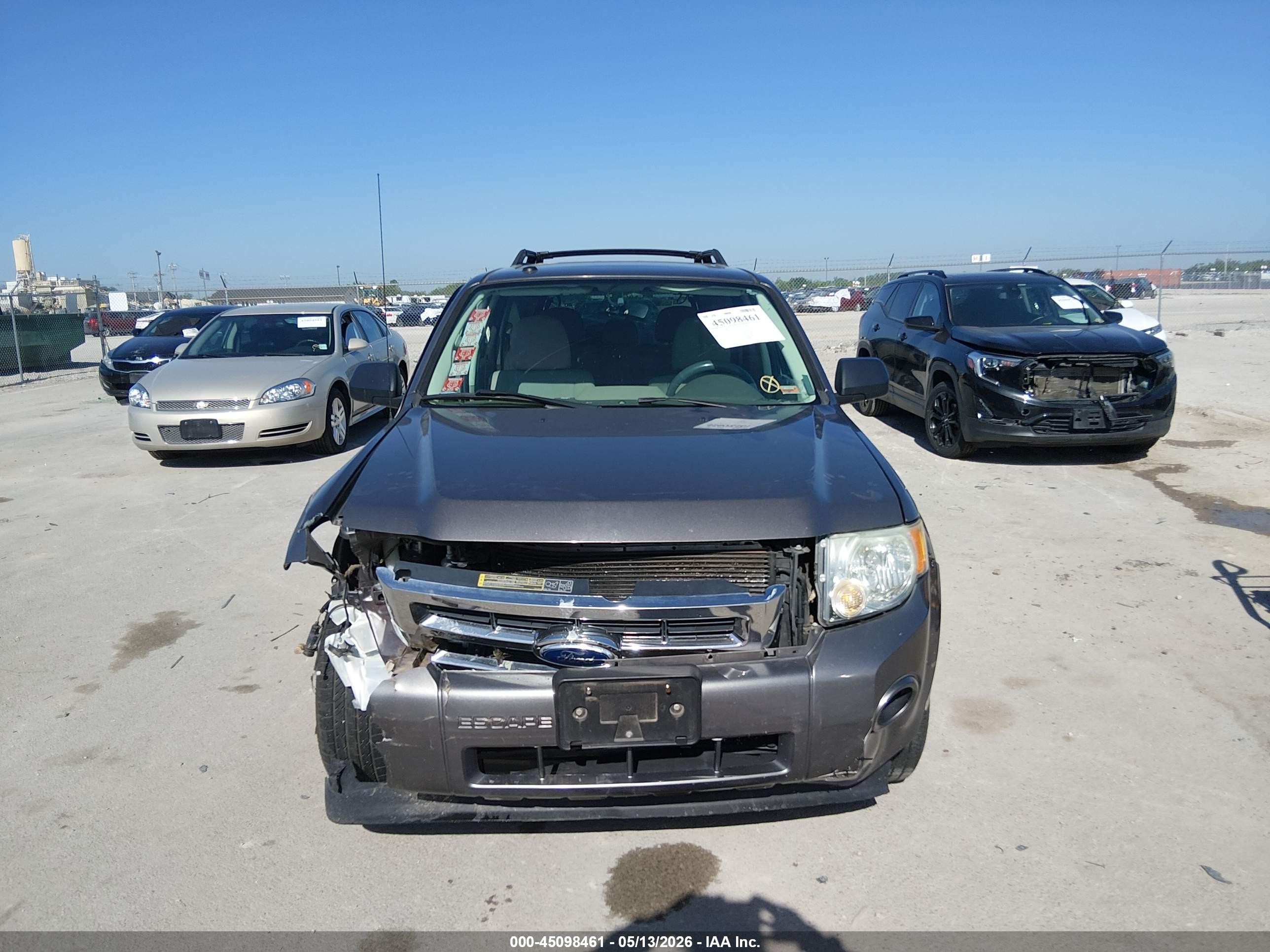 2010 Ford Escape Xlt Gray vin: 1FMCU0D75AKD37872
