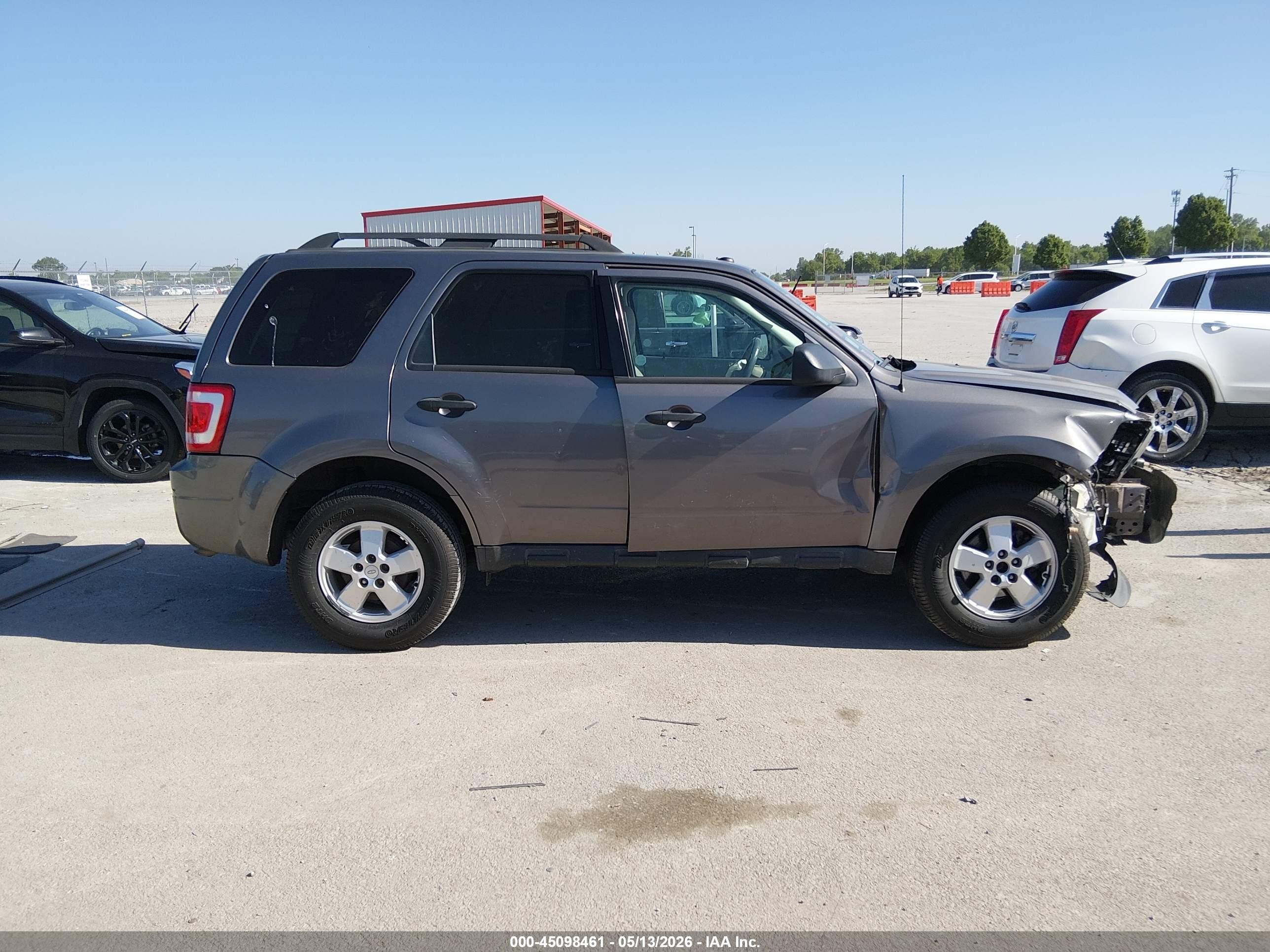 2010 Ford Escape Xlt Gray vin: 1FMCU0D75AKD37872
