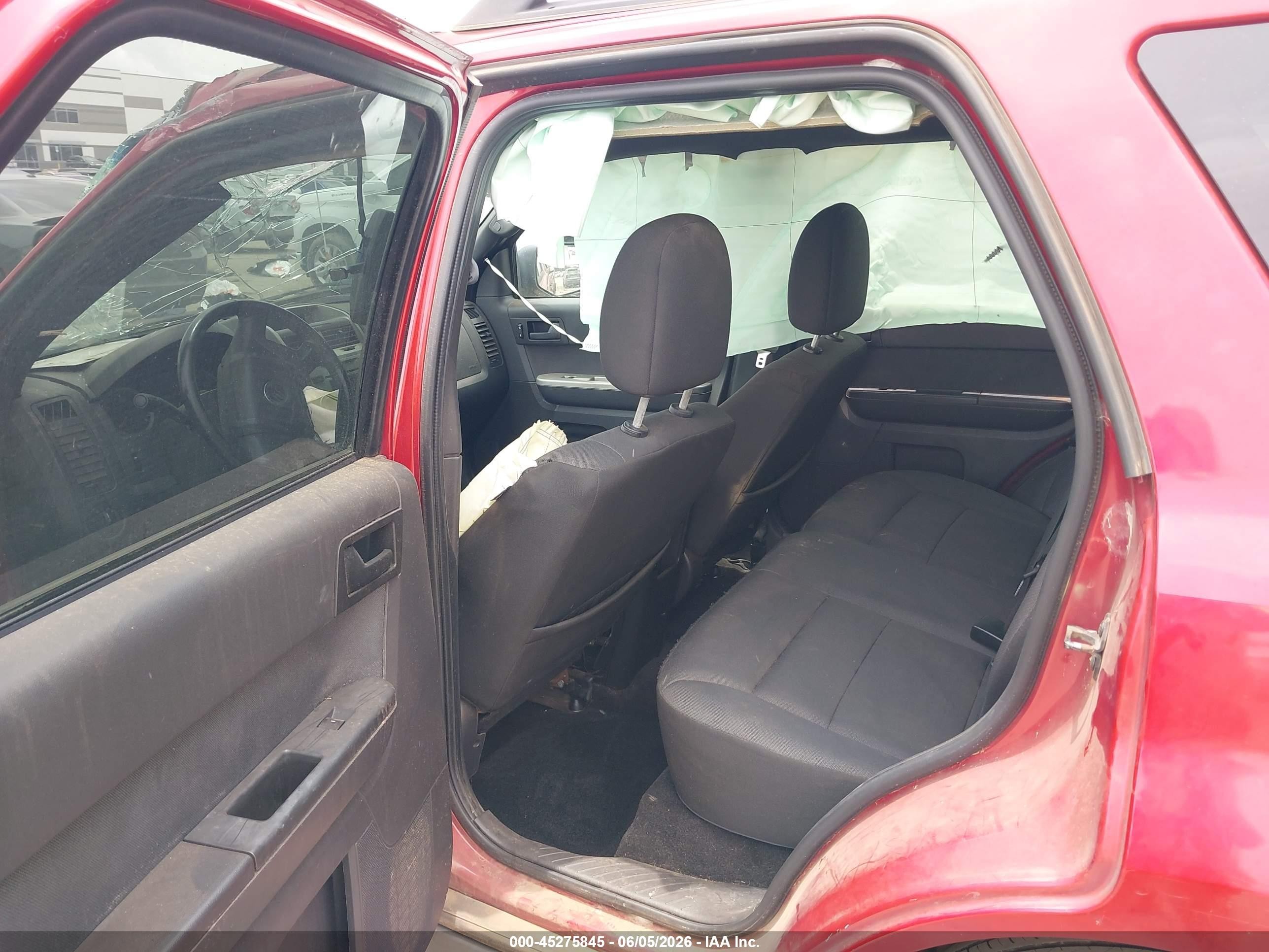 2011 Ford Escape Xlt Красный vin: 1FMCU0D75BKA07358