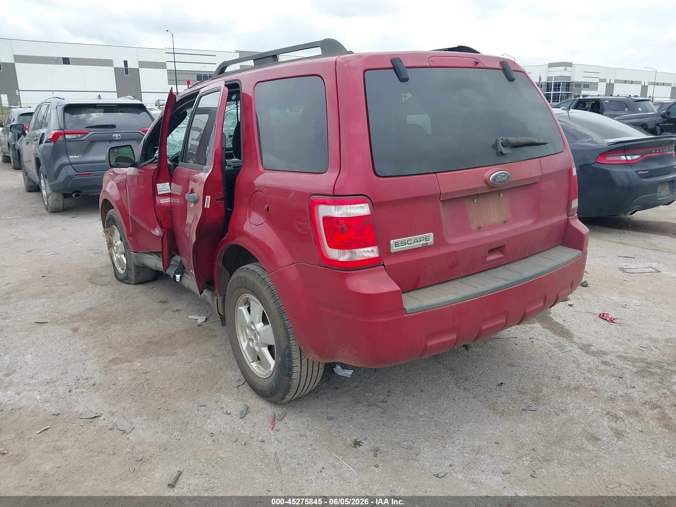 2011 Ford Escape Xlt Красный vin: 1FMCU0D75BKA07358