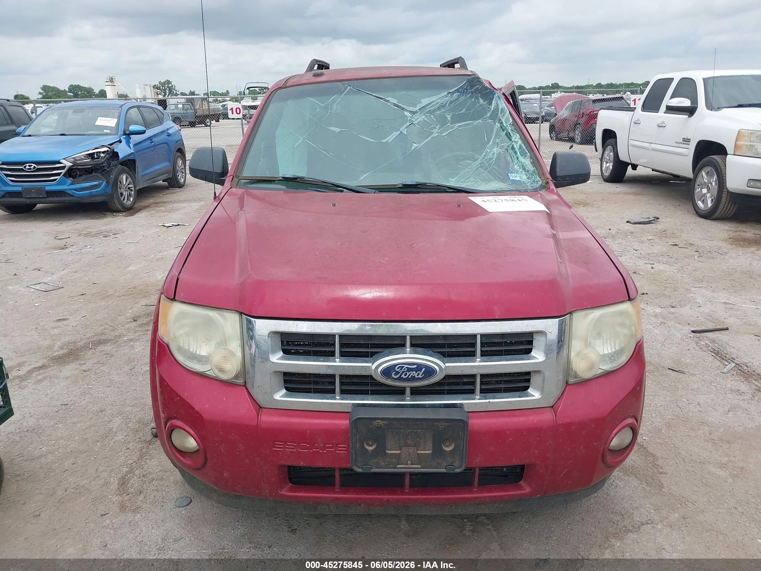 2011 Ford Escape Xlt Красный vin: 1FMCU0D75BKA07358