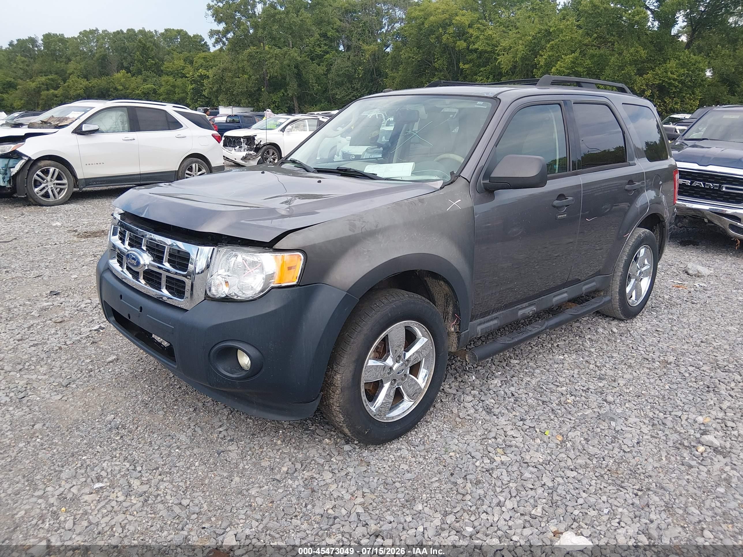 2011 Ford Escape Xlt Gray vin: 1FMCU0D75BKA36682