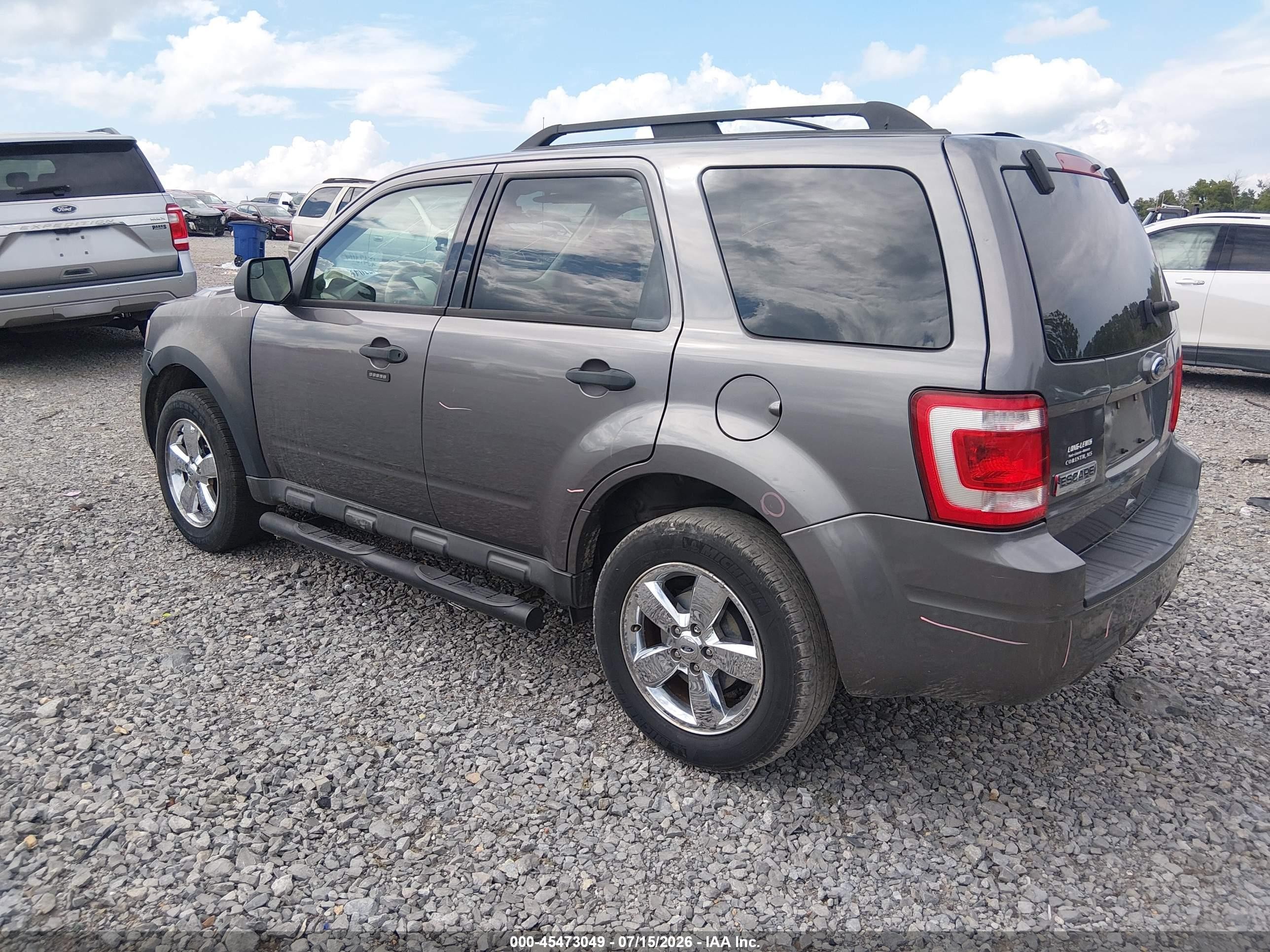 2011 Ford Escape Xlt Gray vin: 1FMCU0D75BKA36682