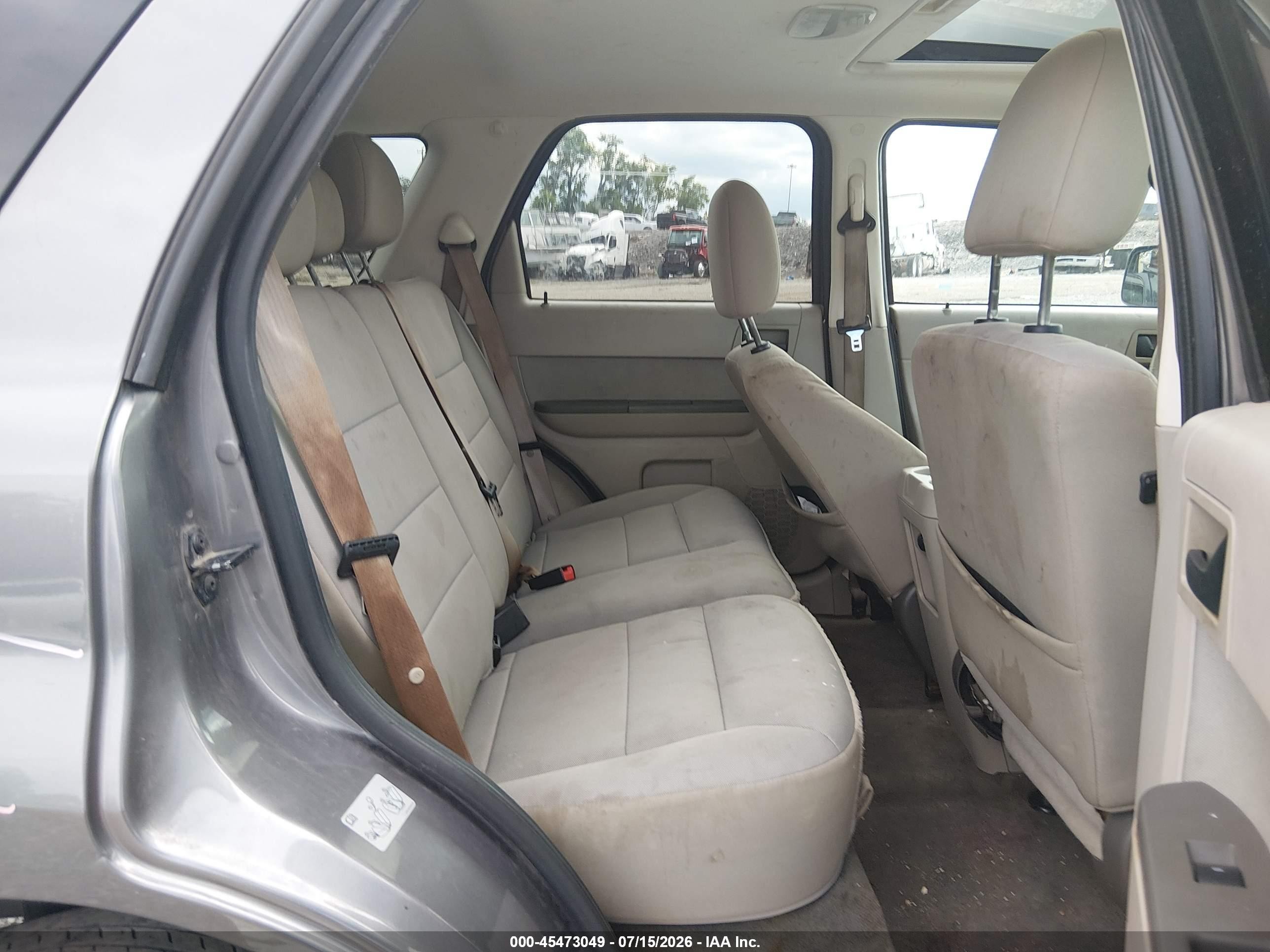 2011 Ford Escape Xlt Gray vin: 1FMCU0D75BKA36682