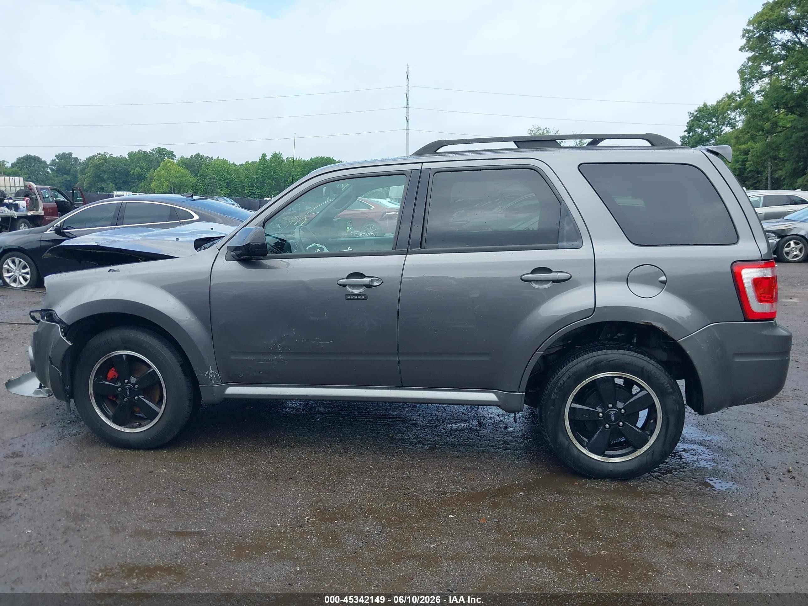 2011 Ford Escape Xlt Gray vin: 1FMCU0D75BKA60822