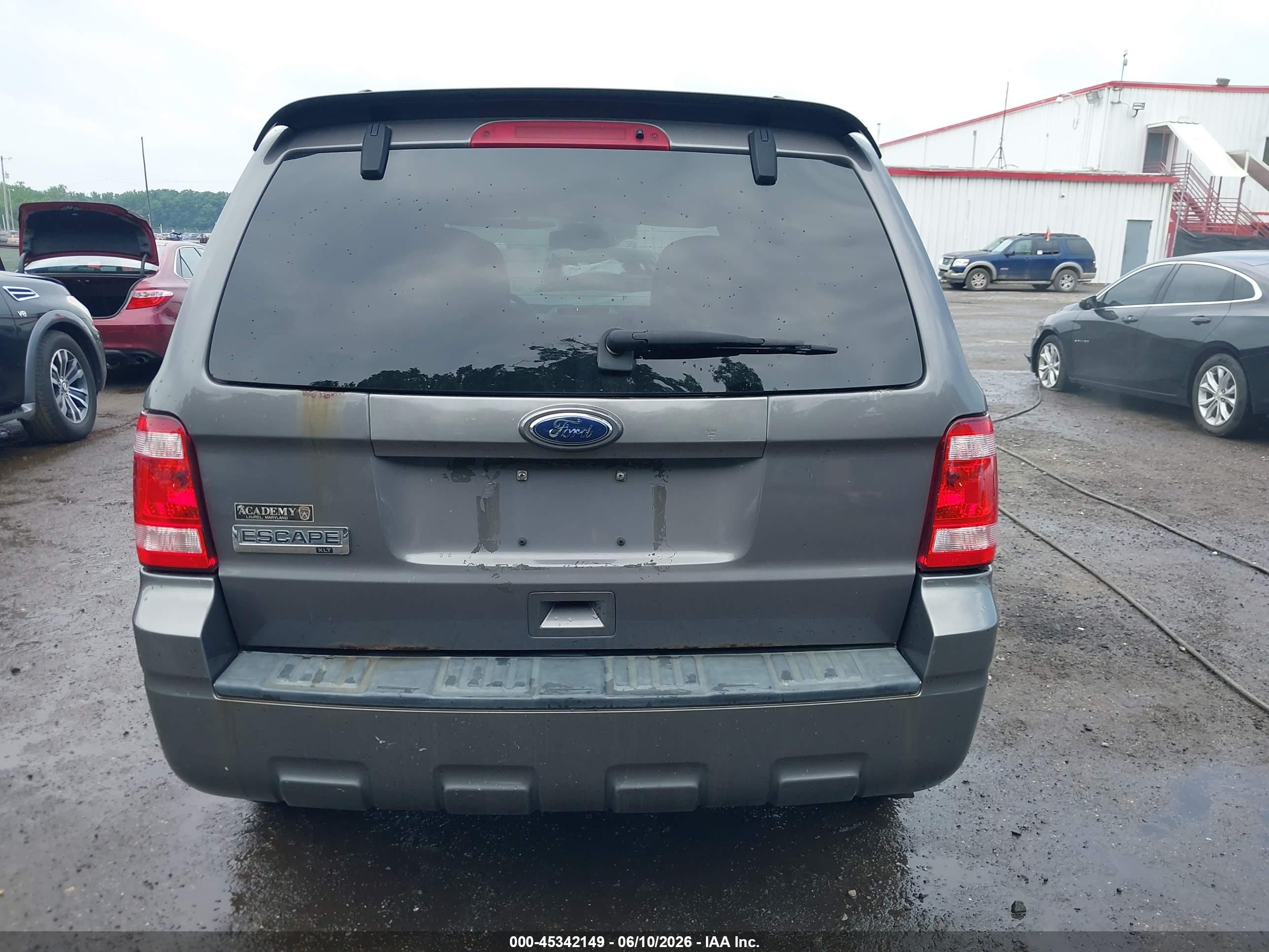 2011 Ford Escape Xlt Gray vin: 1FMCU0D75BKA60822