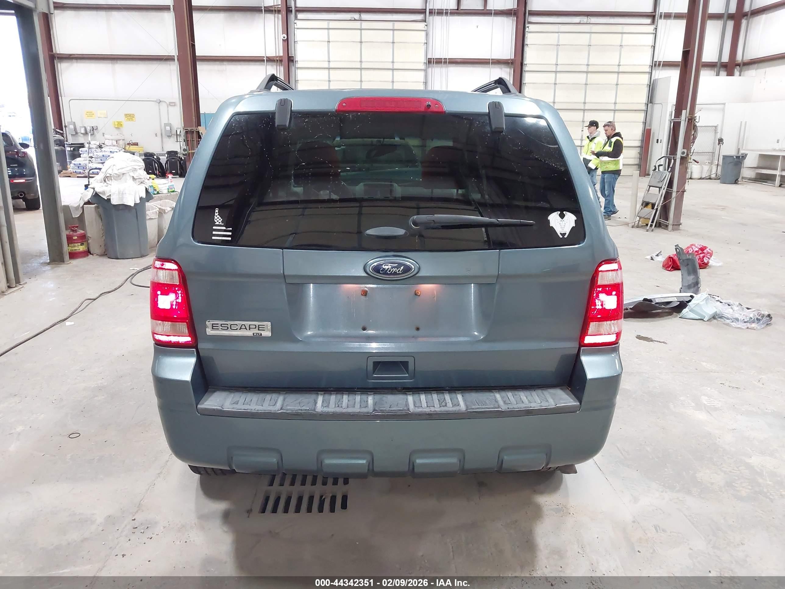 2011 Ford Escape Xlt Blue vin: 1FMCU0D75BKC30001
