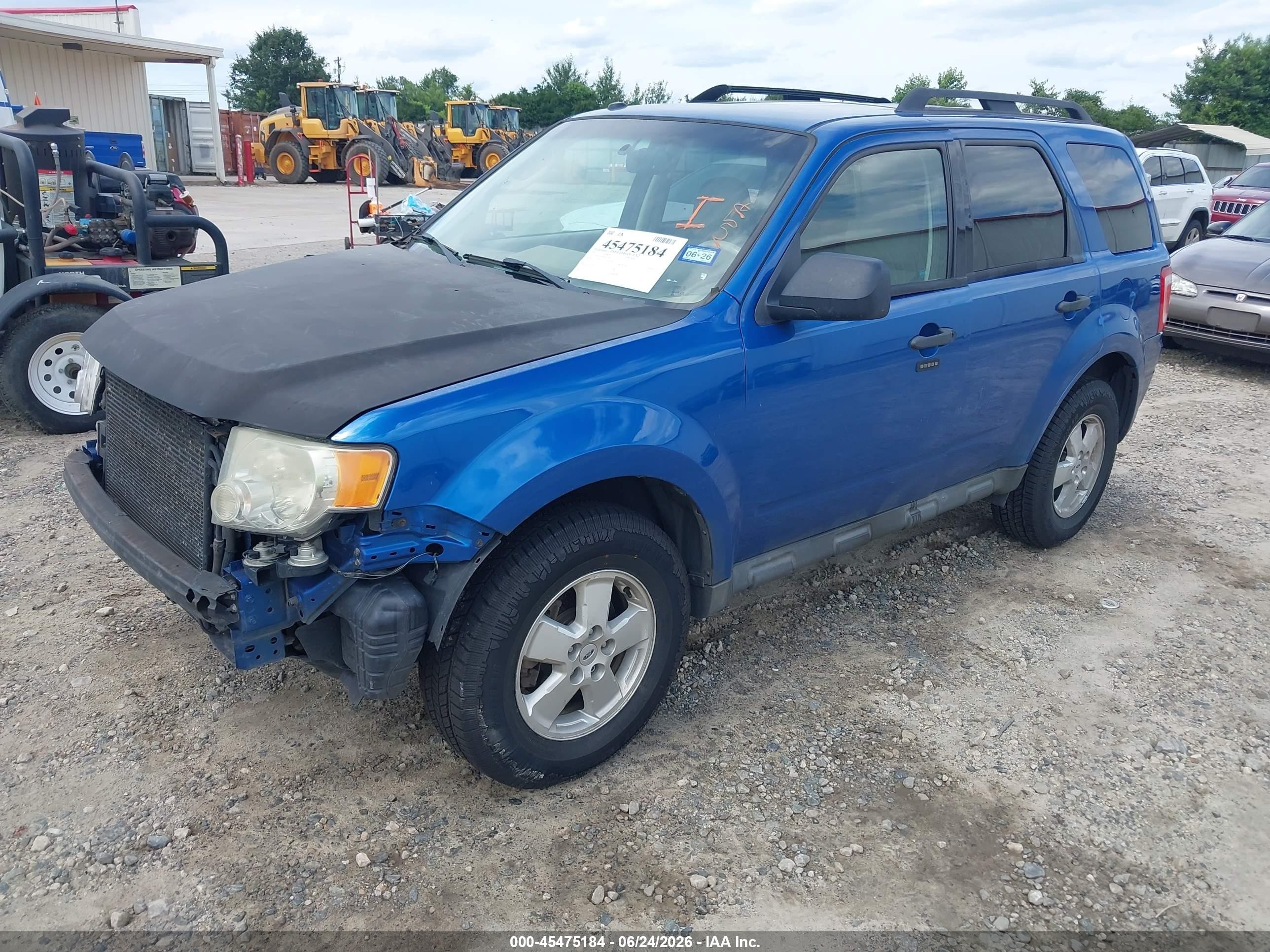 2011 Ford Escape Xlt Blue vin: 1FMCU0D75BKC51169