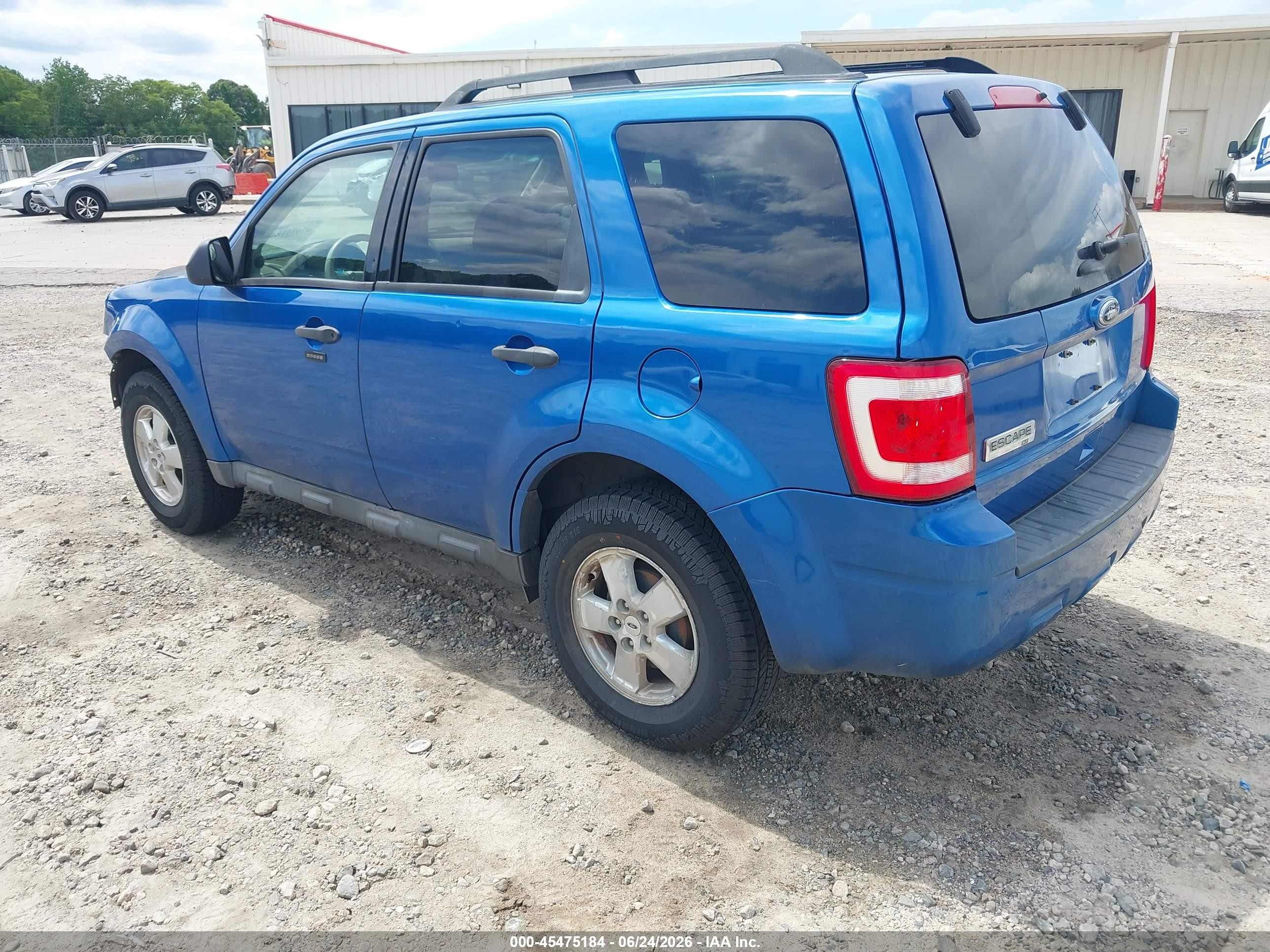 2011 Ford Escape Xlt Blue vin: 1FMCU0D75BKC51169