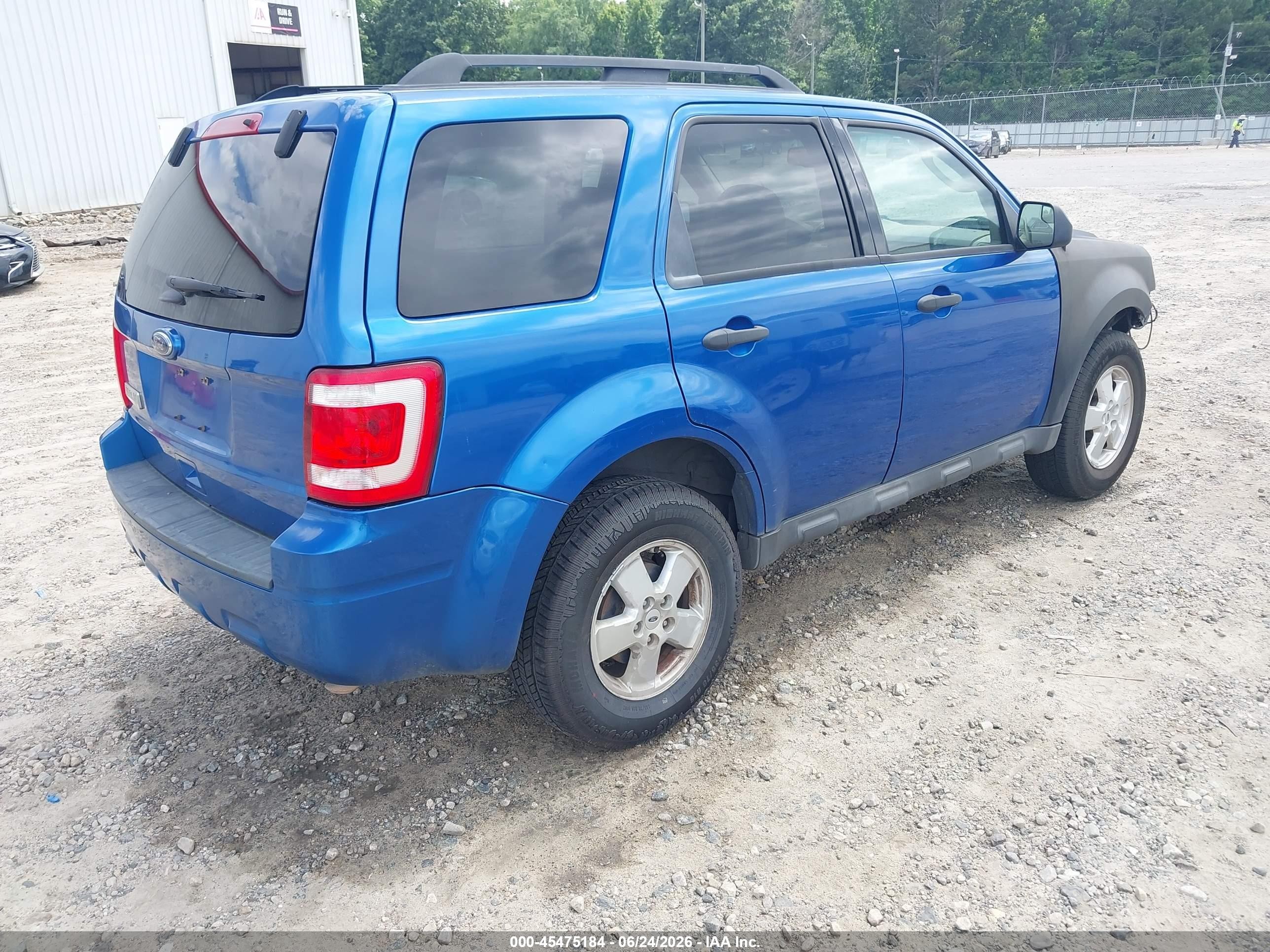 2011 Ford Escape Xlt Blue vin: 1FMCU0D75BKC51169