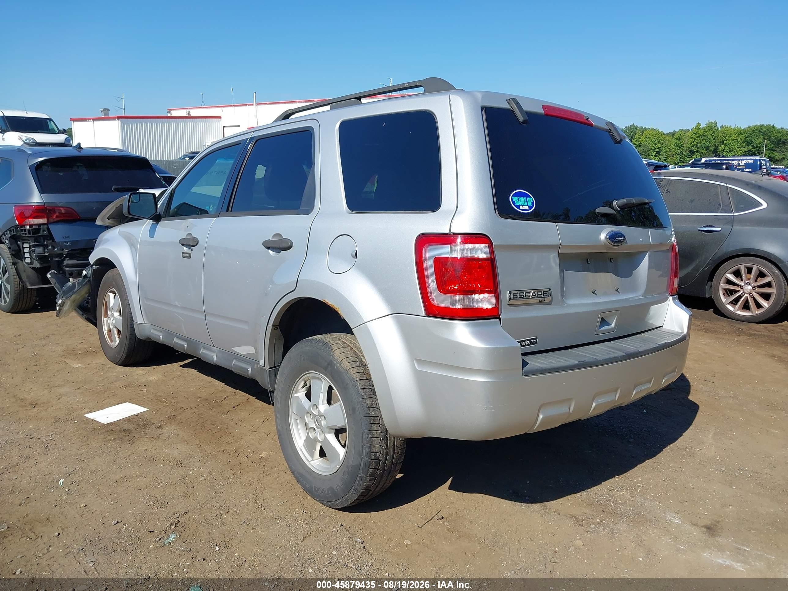 2012 Ford Escape Xlt Silver vin: 1FMCU0D75CKA04736
