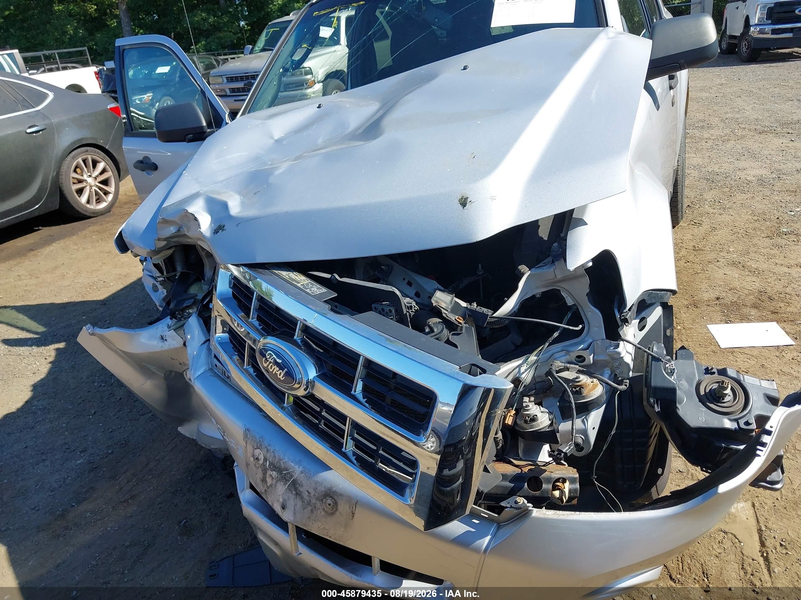 2012 Ford Escape Xlt Silver vin: 1FMCU0D75CKA04736