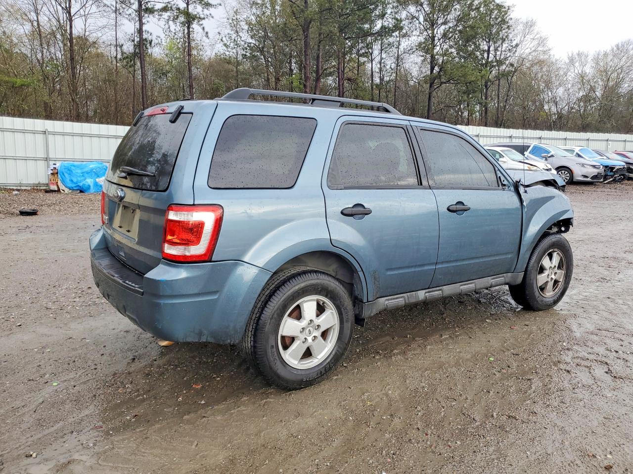 2012 Ford Escape Xlt Blue vin: 1FMCU0D75CKA20127