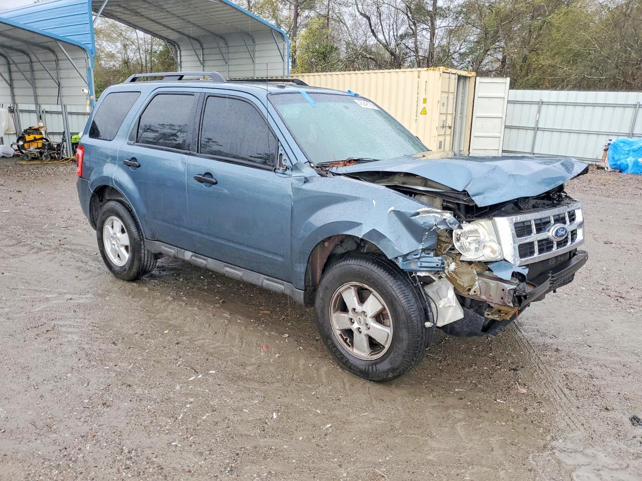 2012 Ford Escape Xlt Blue vin: 1FMCU0D75CKA20127