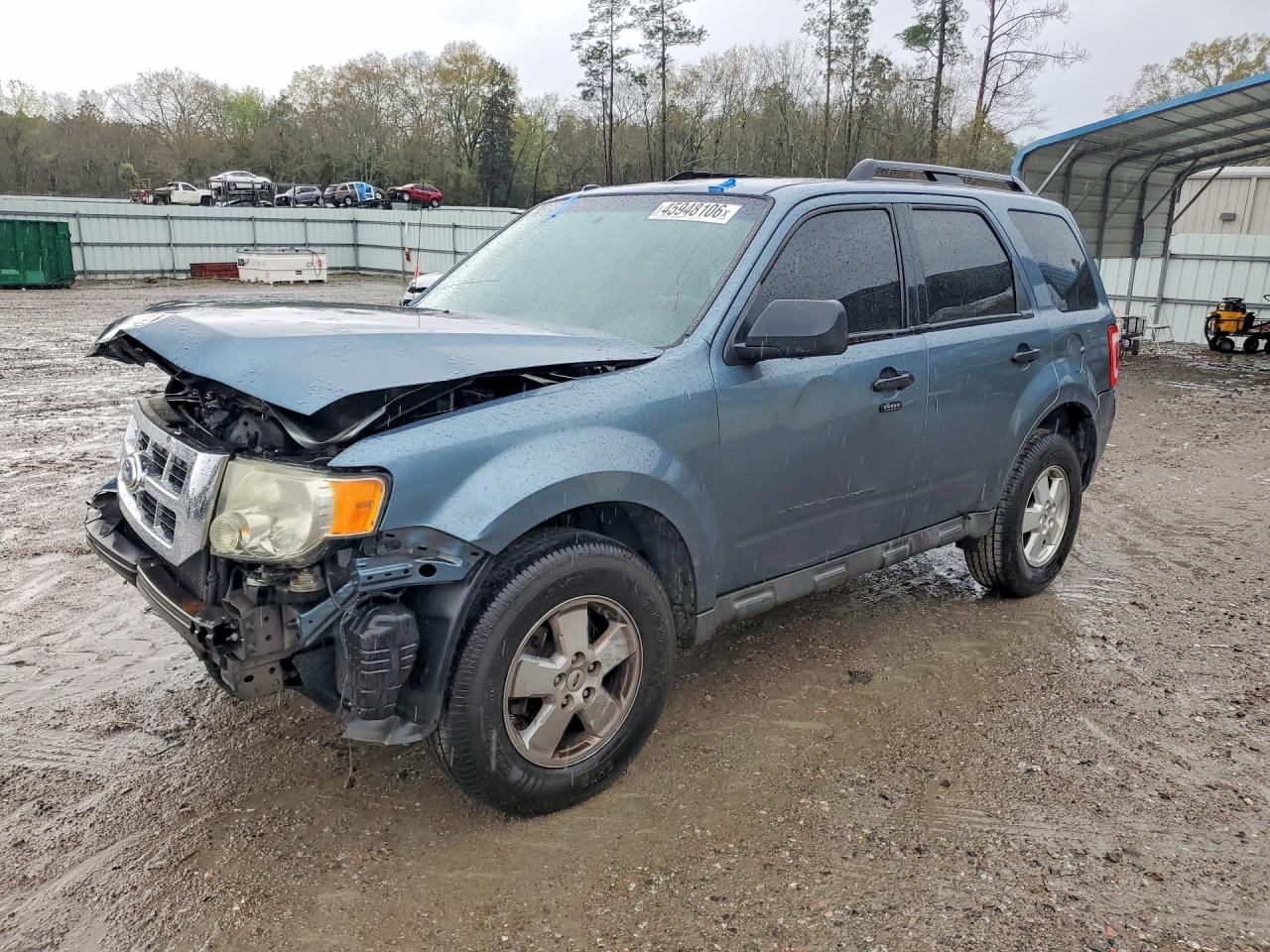 2012 Ford Escape Xlt Blue vin: 1FMCU0D75CKA20127