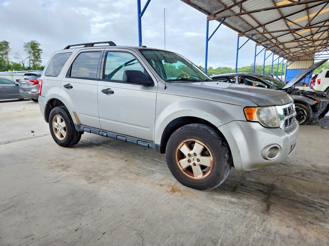 2012 Ford Escape Xlt Silver vin: 1FMCU0D75CKA71059
