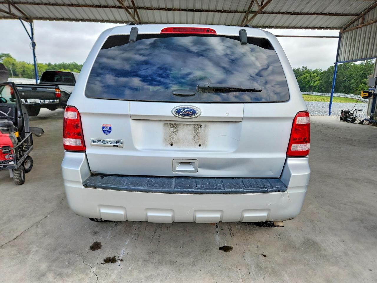 2012 Ford Escape Xlt Silver vin: 1FMCU0D75CKA71059