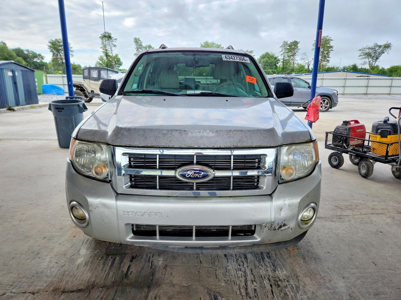 2012 Ford Escape Xlt Silver vin: 1FMCU0D75CKA71059