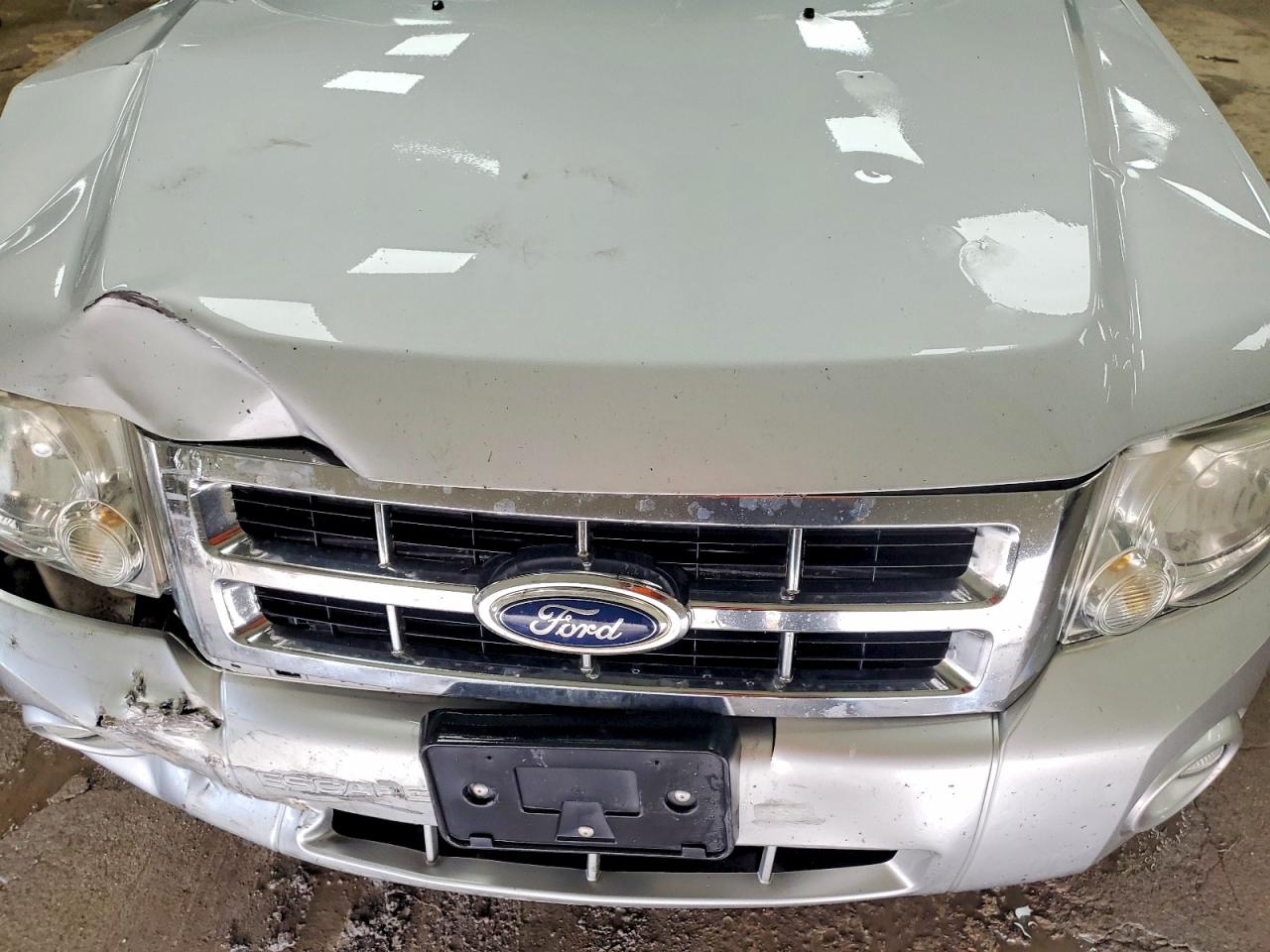 2012 Ford Escape Xlt Silver vin: 1FMCU0D75CKA88718