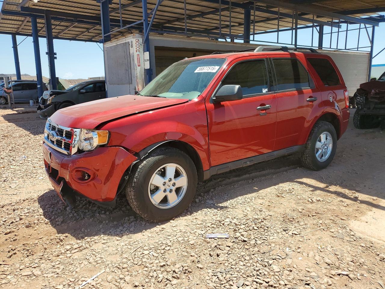 2012 Ford Escape Xlt Красный vin: 1FMCU0D75CKB04724