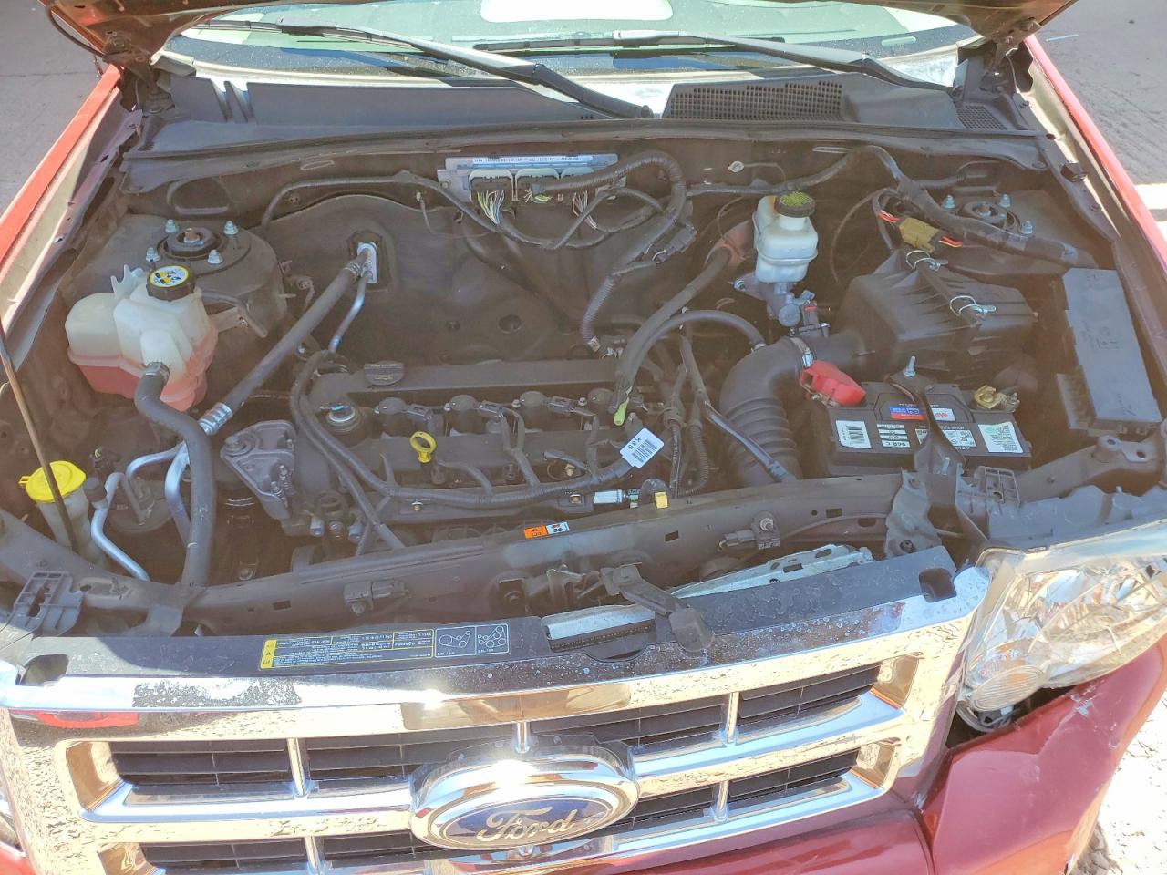 2012 Ford Escape Xlt Red vin: 1FMCU0D75CKB04724