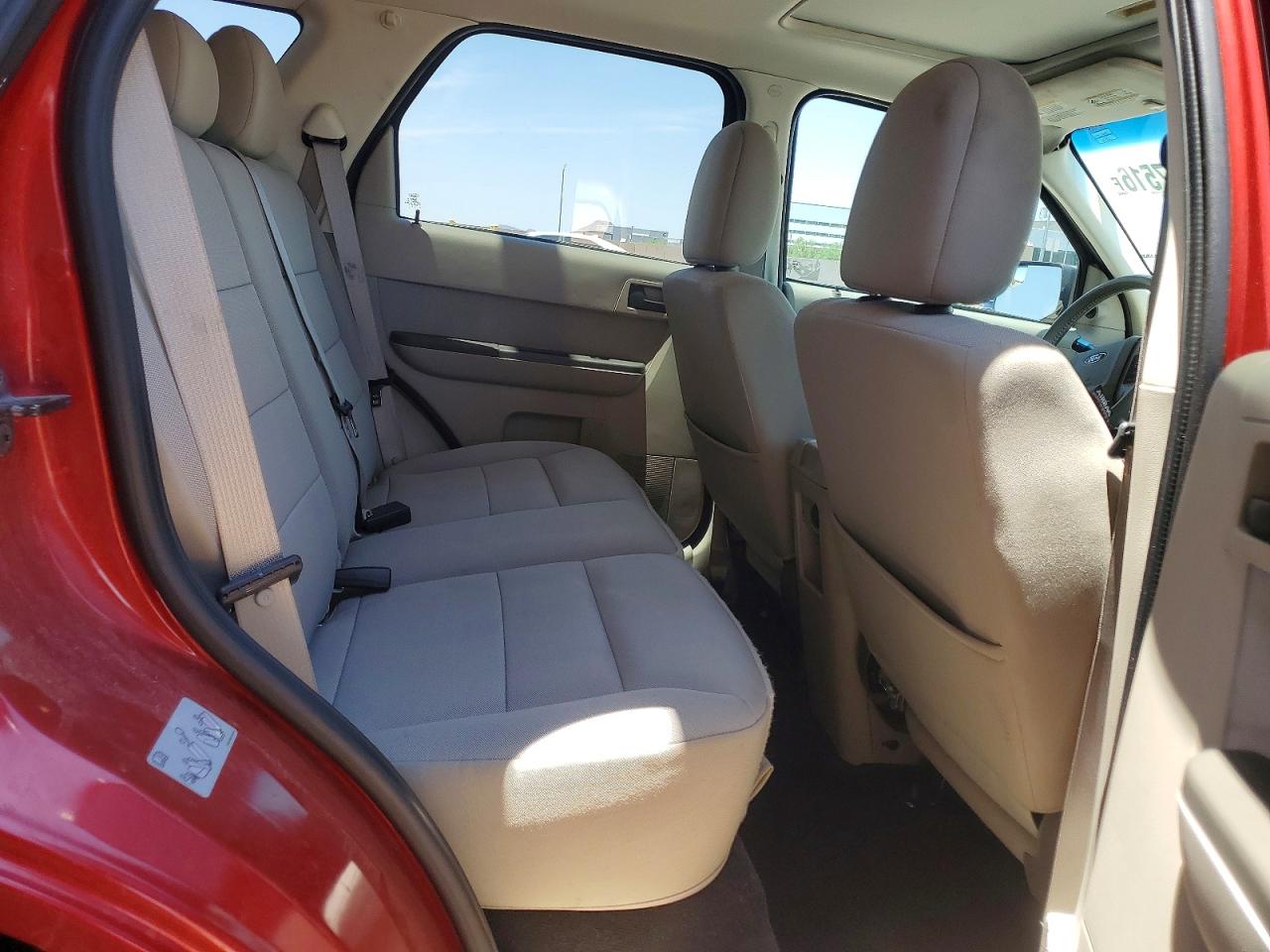 2012 Ford Escape Xlt Red vin: 1FMCU0D75CKB04724