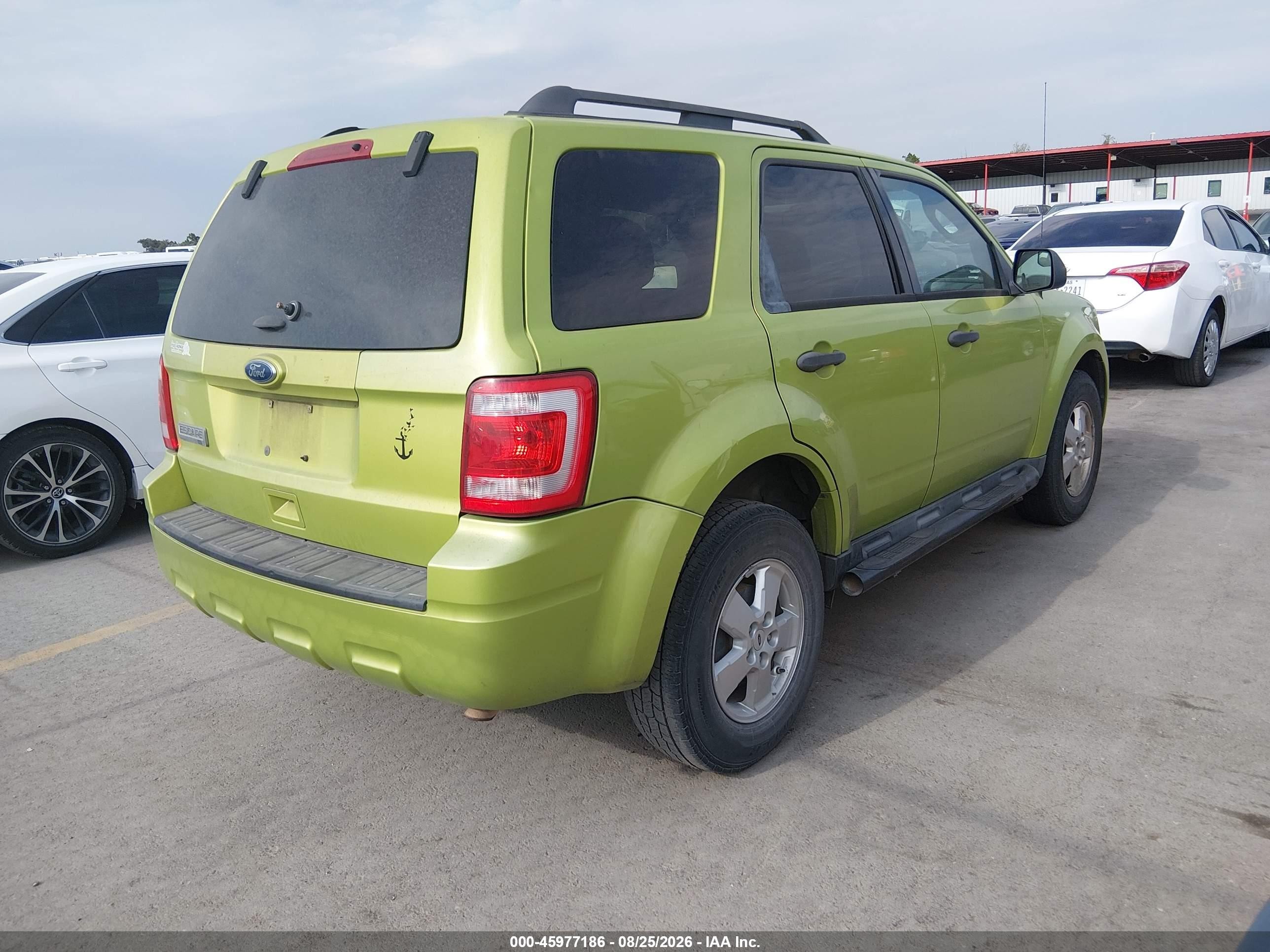 2012 Ford Escape Xlt Green vin: 1FMCU0D75CKB94375
