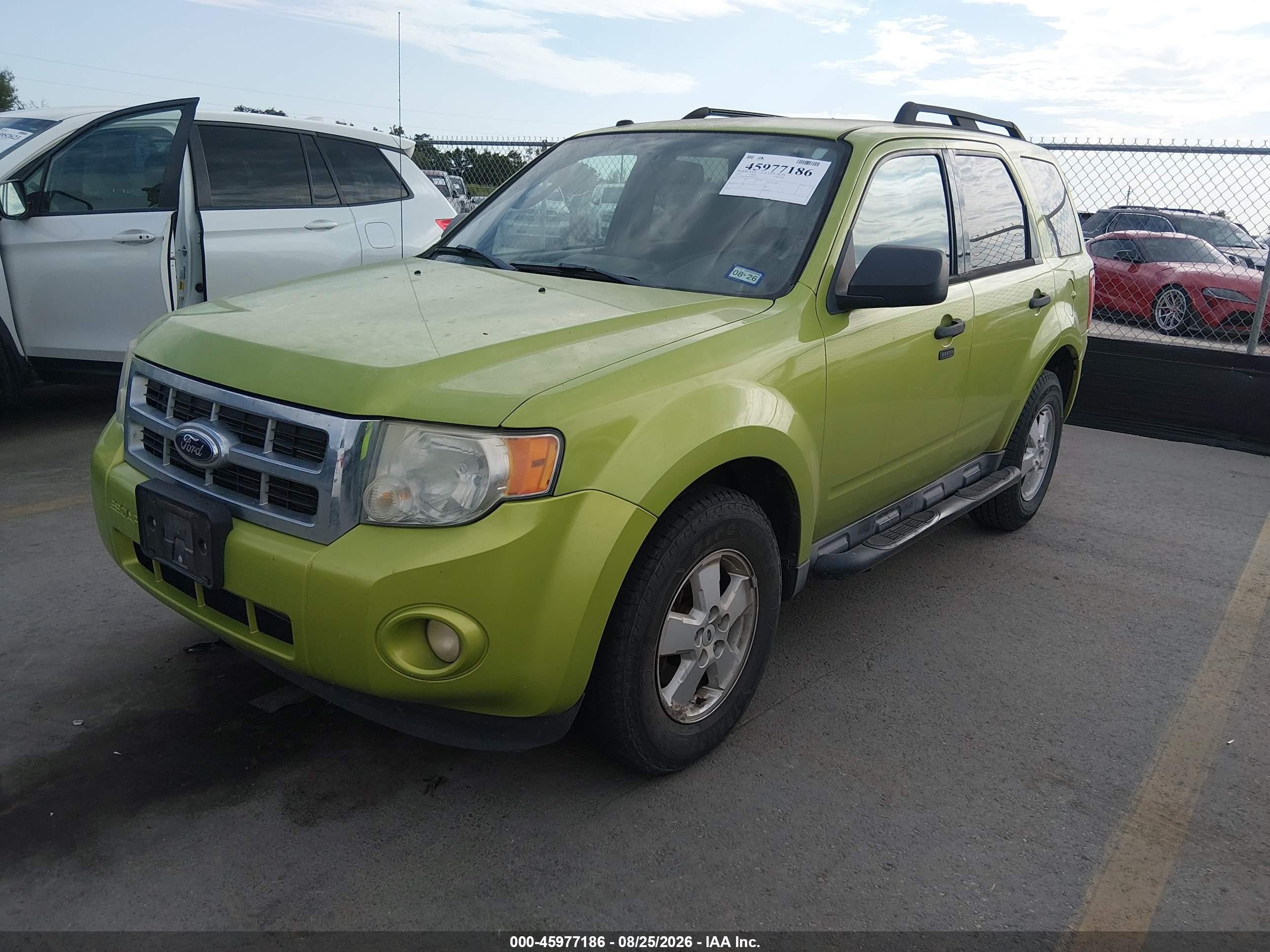 2012 Ford Escape Xlt Green vin: 1FMCU0D75CKB94375
