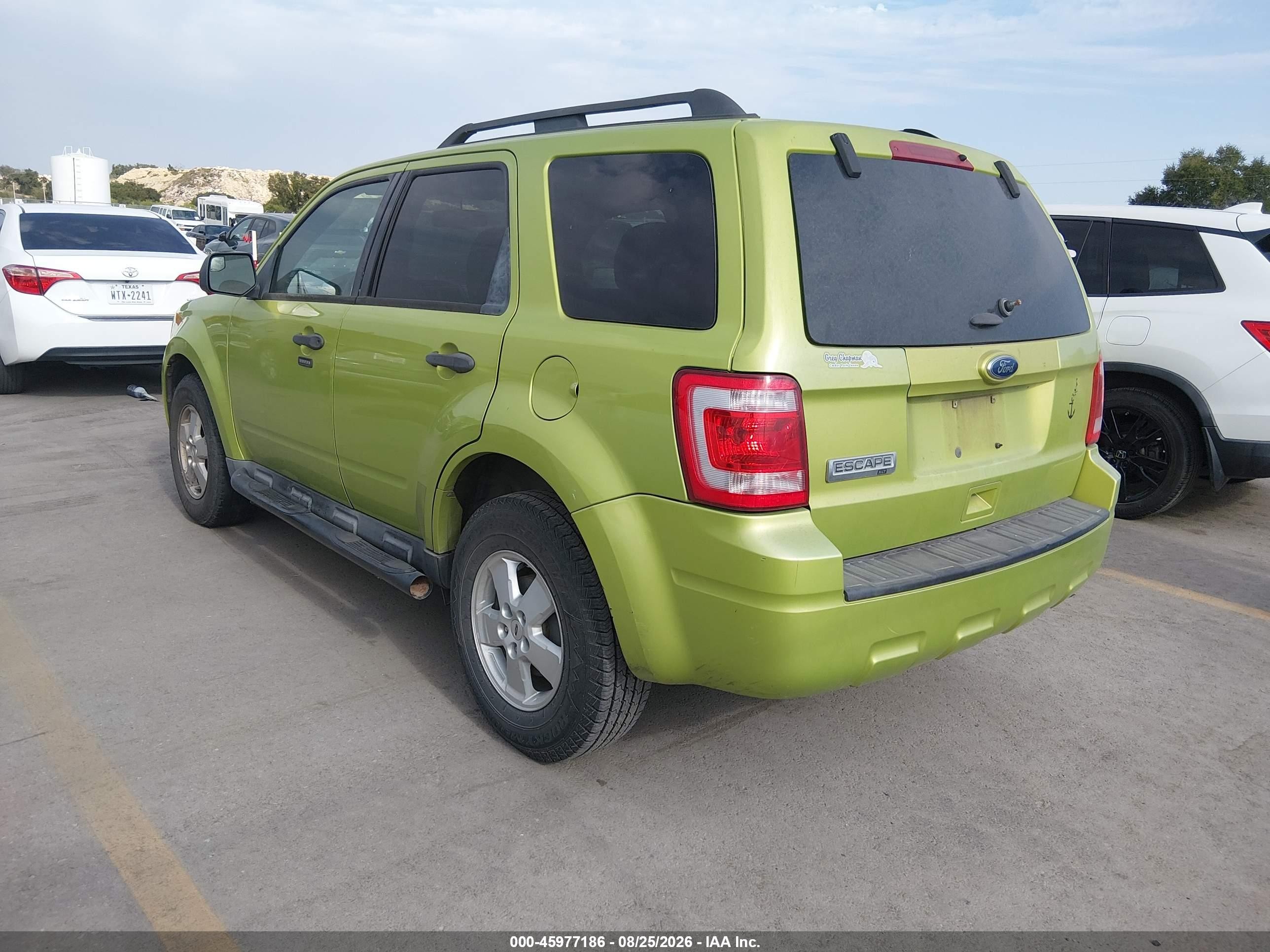 2012 Ford Escape Xlt Green vin: 1FMCU0D75CKB94375