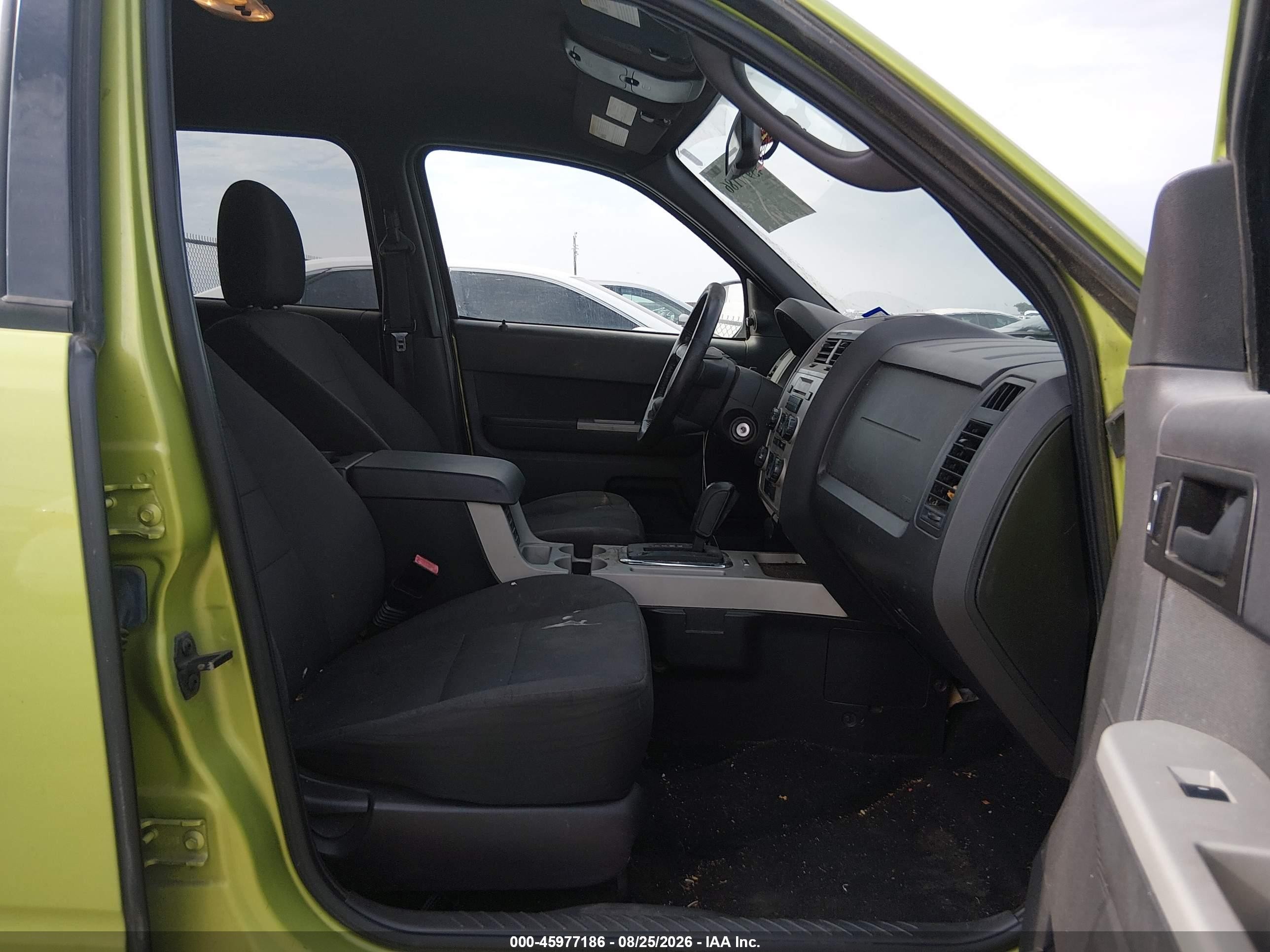 2012 Ford Escape Xlt Green vin: 1FMCU0D75CKB94375