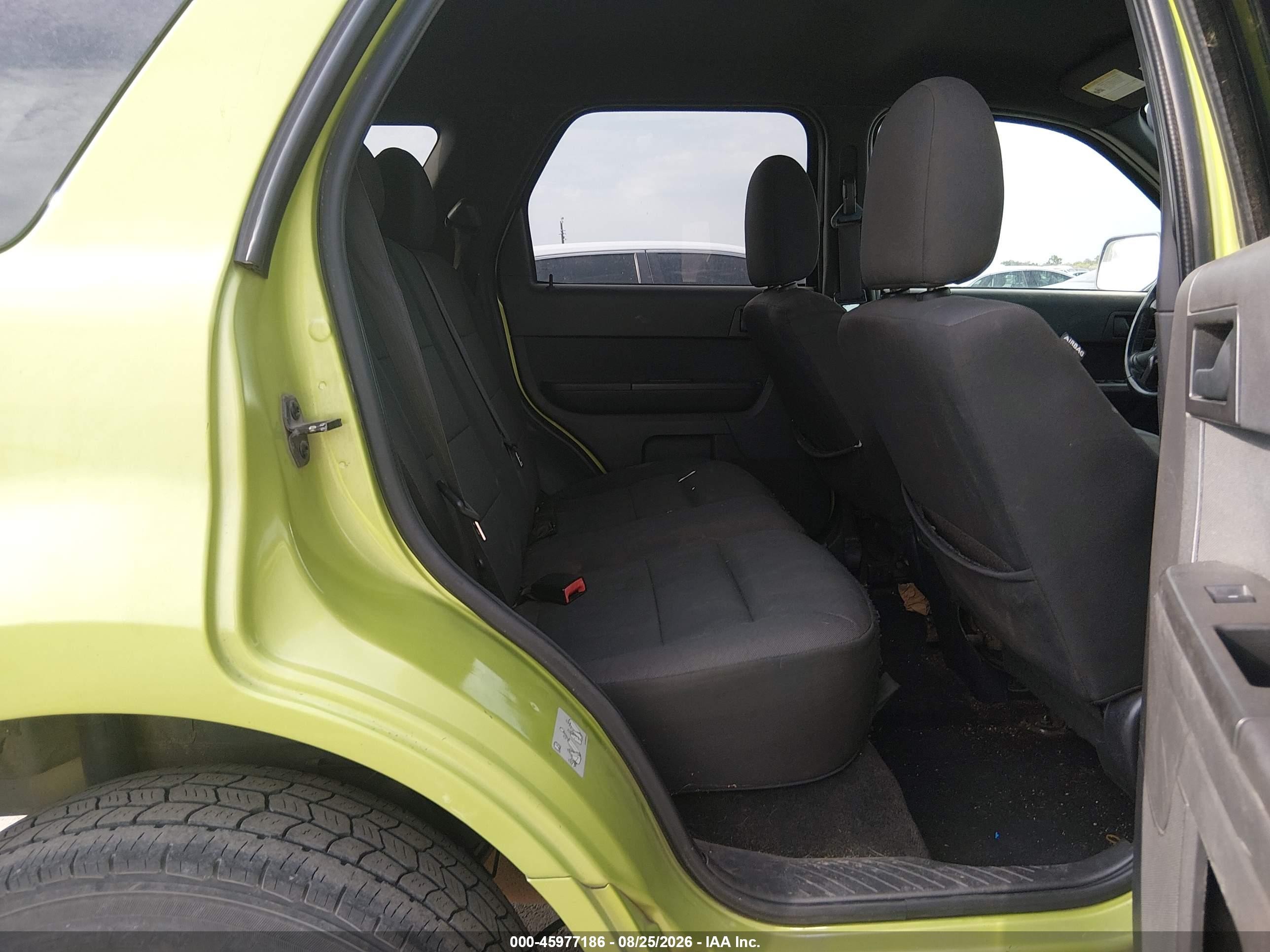 2012 Ford Escape Xlt Green vin: 1FMCU0D75CKB94375