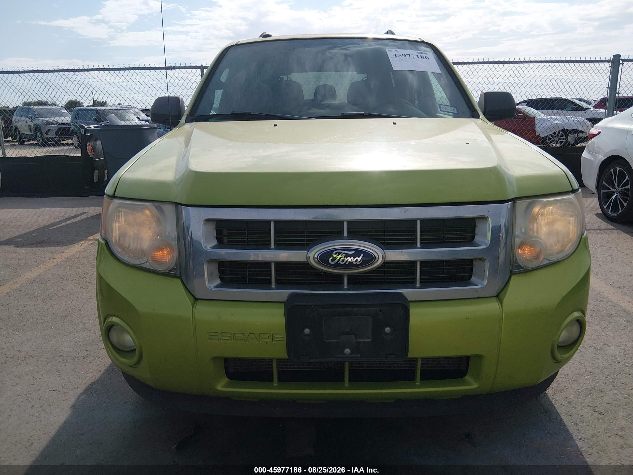 2012 Ford Escape Xlt Green vin: 1FMCU0D75CKB94375