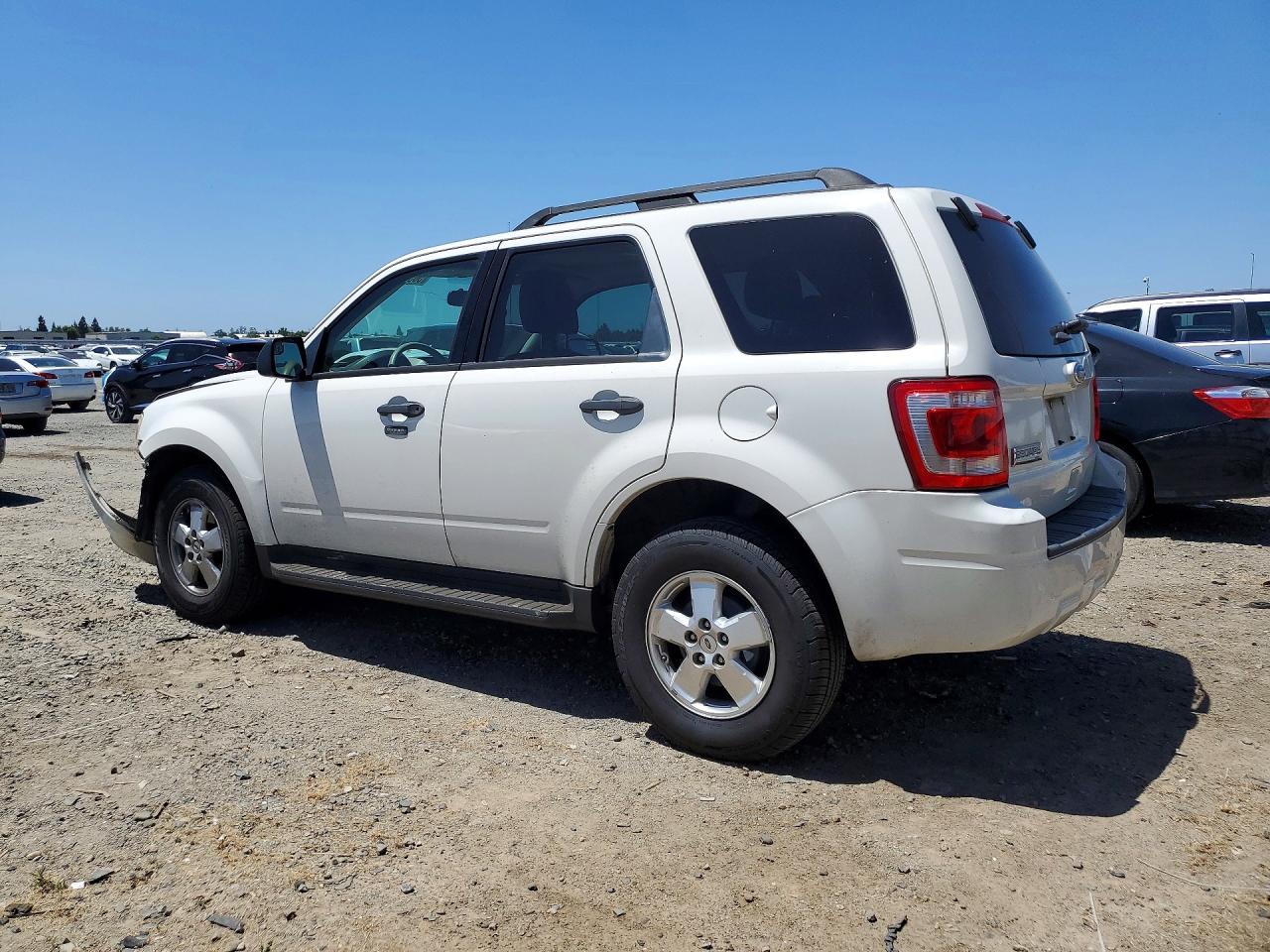 2012 Ford Escape Xlt White vin: 1FMCU0D75CKC45972