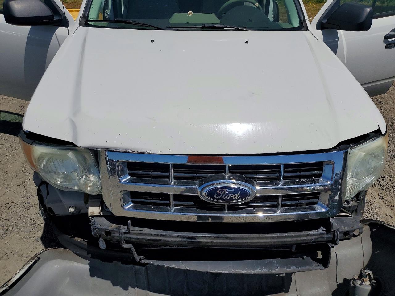 2012 Ford Escape Xlt White vin: 1FMCU0D75CKC45972