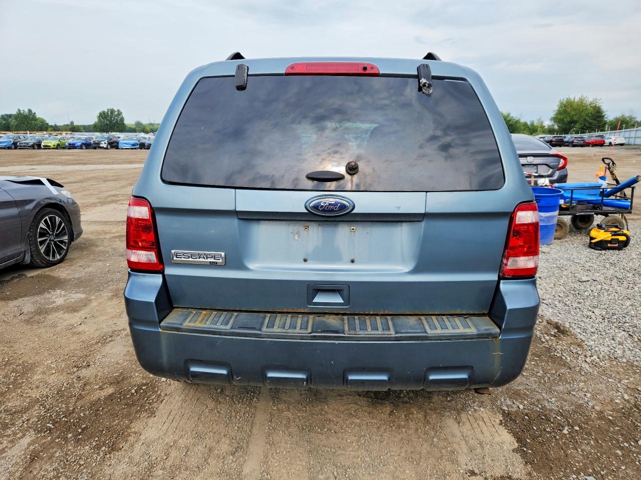 2012 Ford Escape Xlt Blue vin: 1FMCU0D75CKC50251
