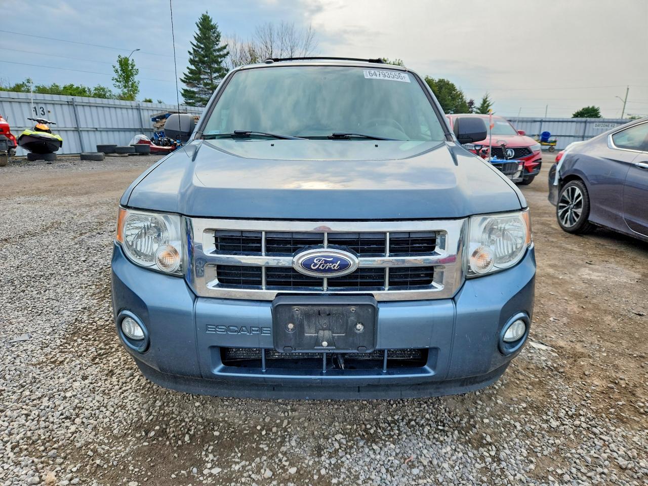 2012 Ford Escape Xlt Blue vin: 1FMCU0D75CKC50251