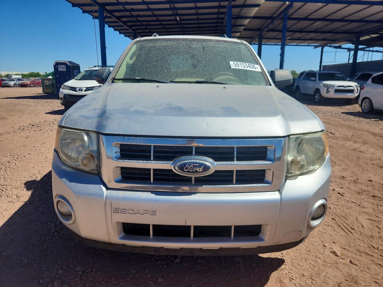 2010 Ford Escape Xlt Silver vin: 1FMCU0D76AKA87686
