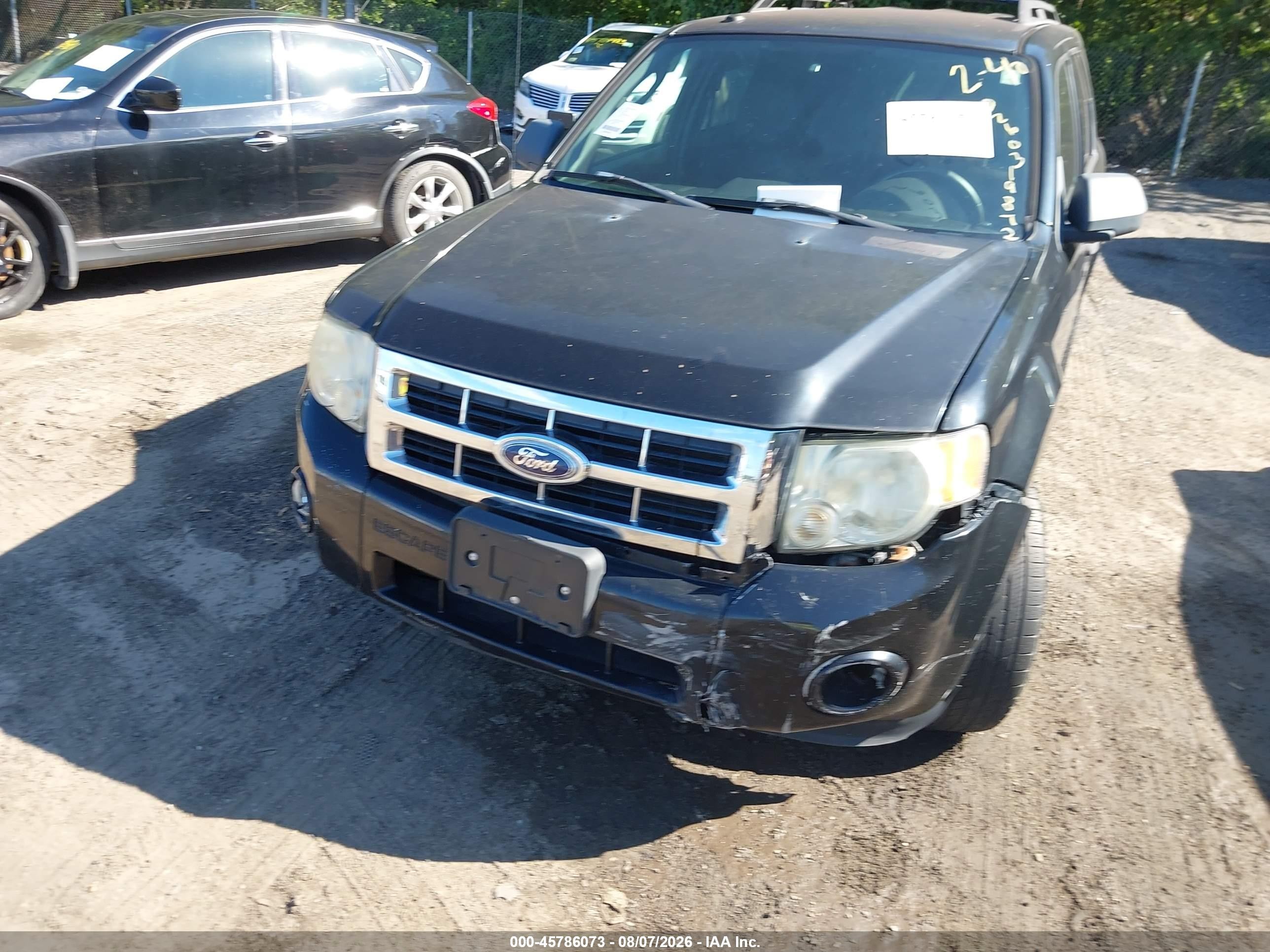2010 Ford Escape Xlt Черный vin: 1FMCU0D76AKB19245