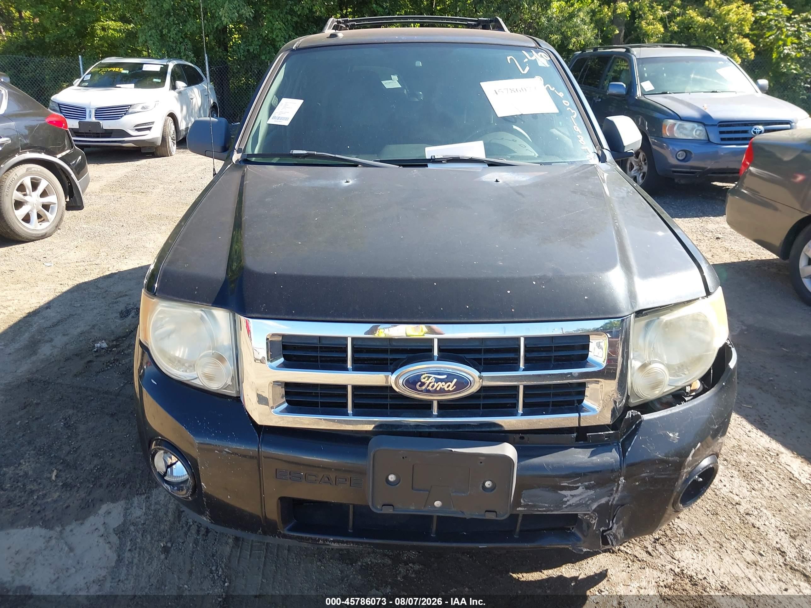 2010 Ford Escape Xlt Черный vin: 1FMCU0D76AKB19245