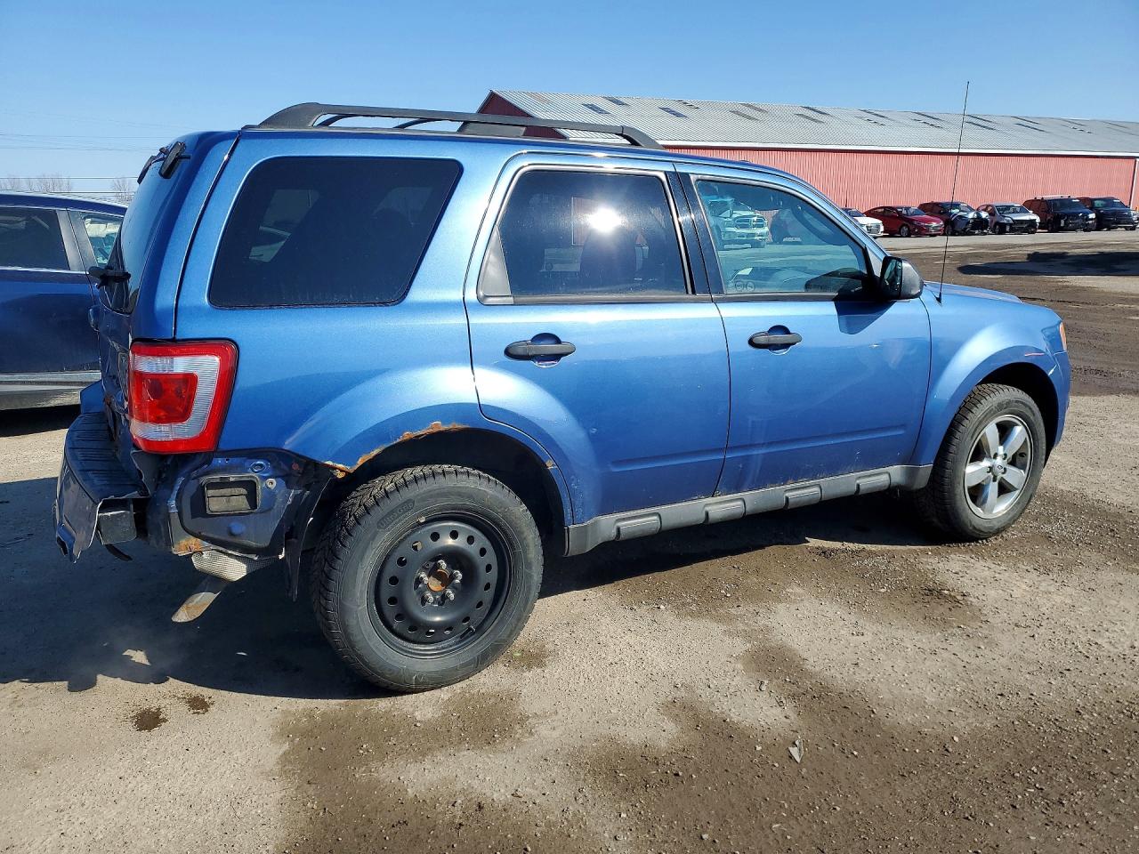 2010 Ford Escape Xlt Blue vin: 1FMCU0D76AKC56105